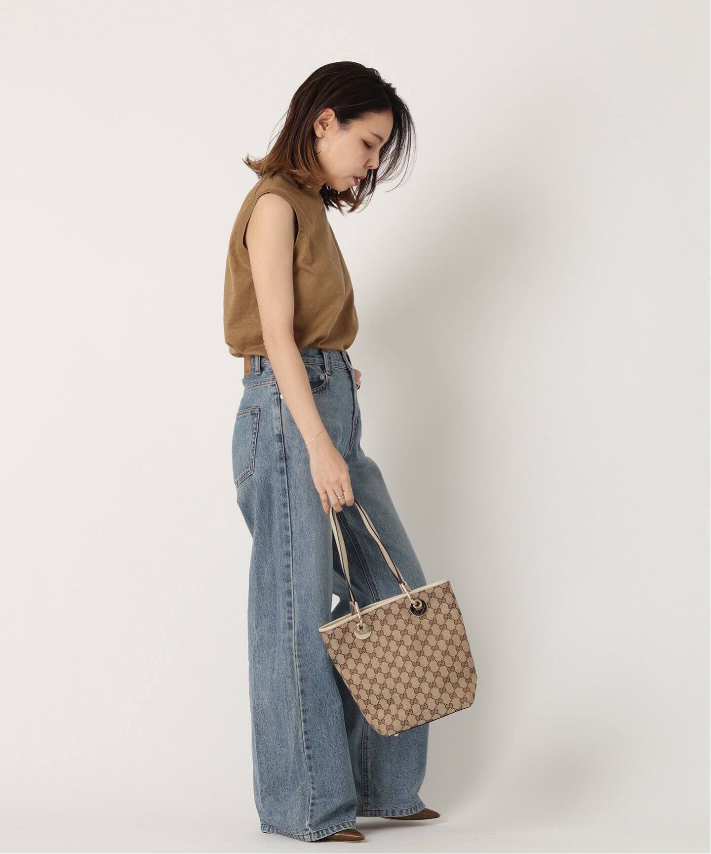 VINTAGE GUCCI/グッチ】GG トートバッグ（トートバッグ）｜DECOUVERTE 