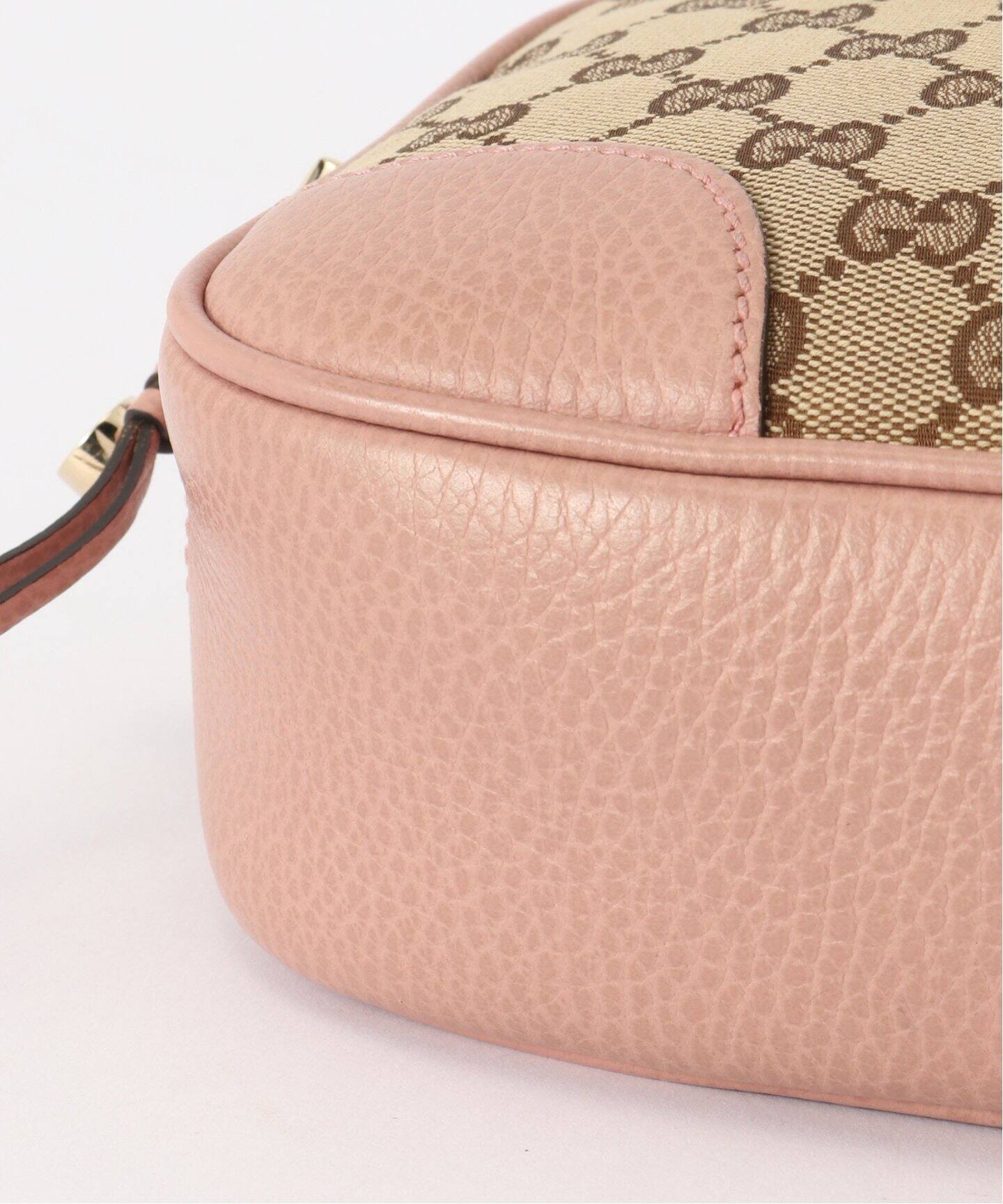 GUCCI♡vintageピンクショルダーバック VINTAGE GUCCI/グッチ】ショルダーバッグ gg（ショルダーバッグ
