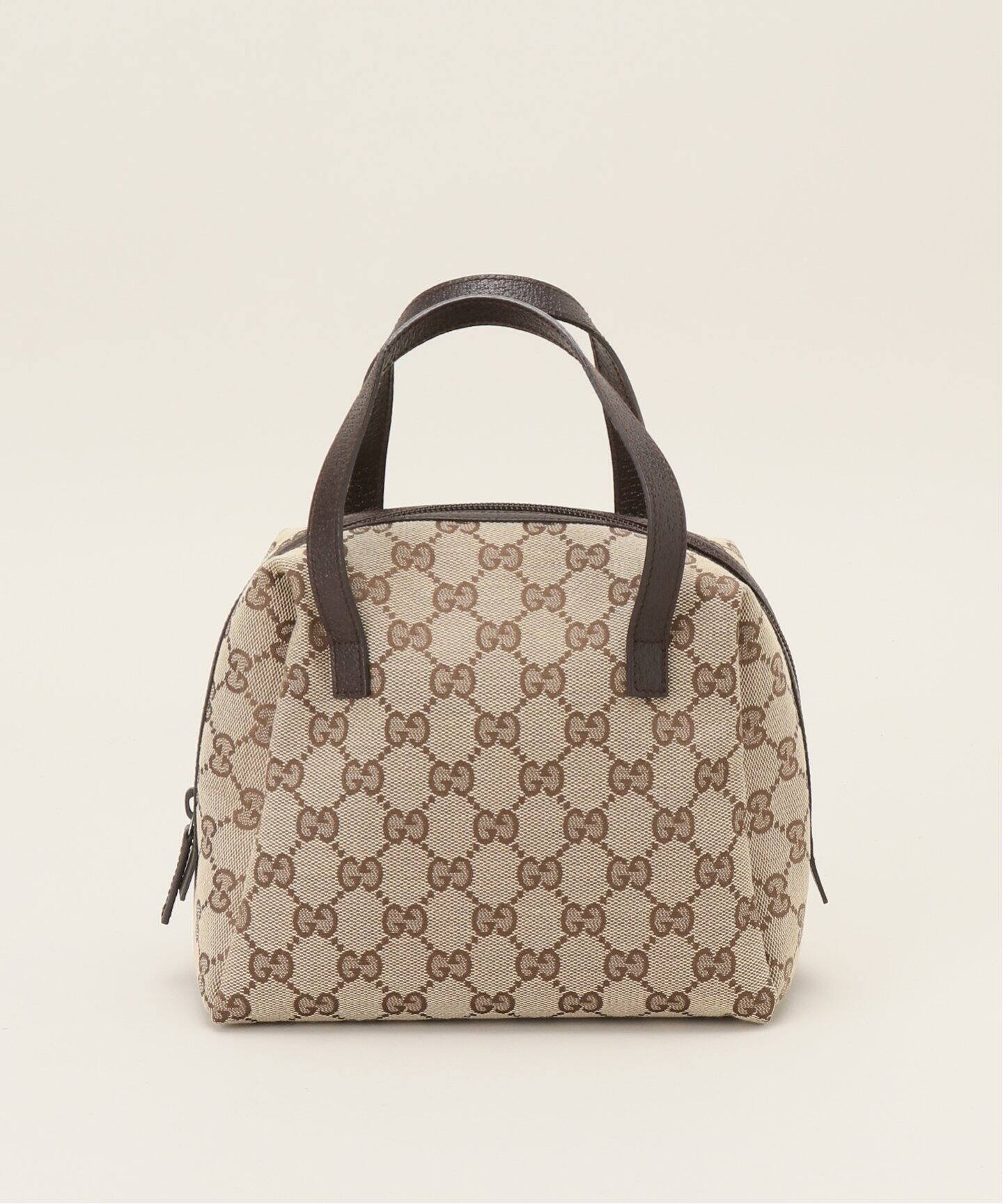 VINTAGE GUCCI/グッチ】GG ミニハンドバッグ（ハンドバッグ  