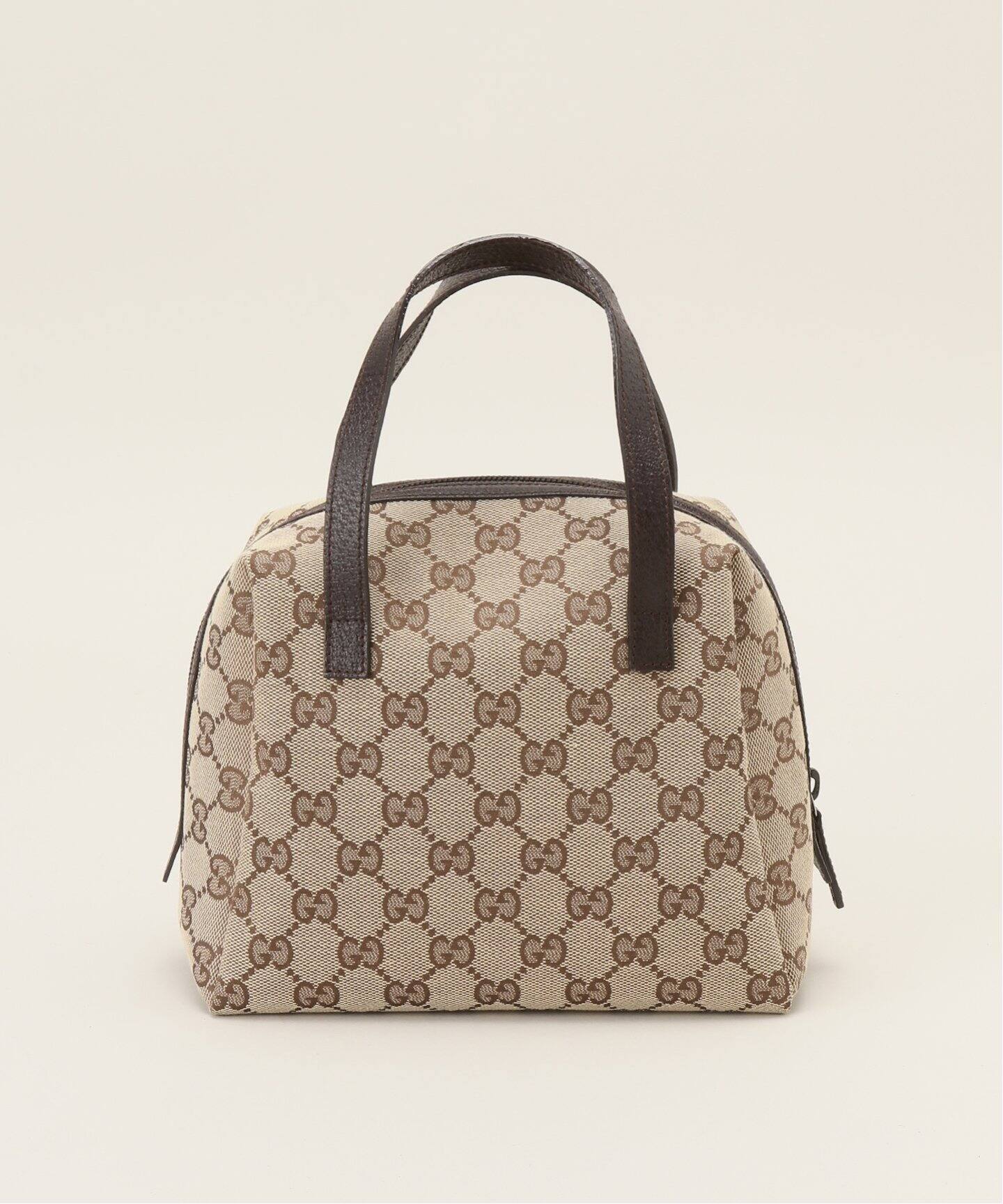 VINTAGE GUCCI/グッチ】GG ミニハンドバッグ（ハンドバッグ  