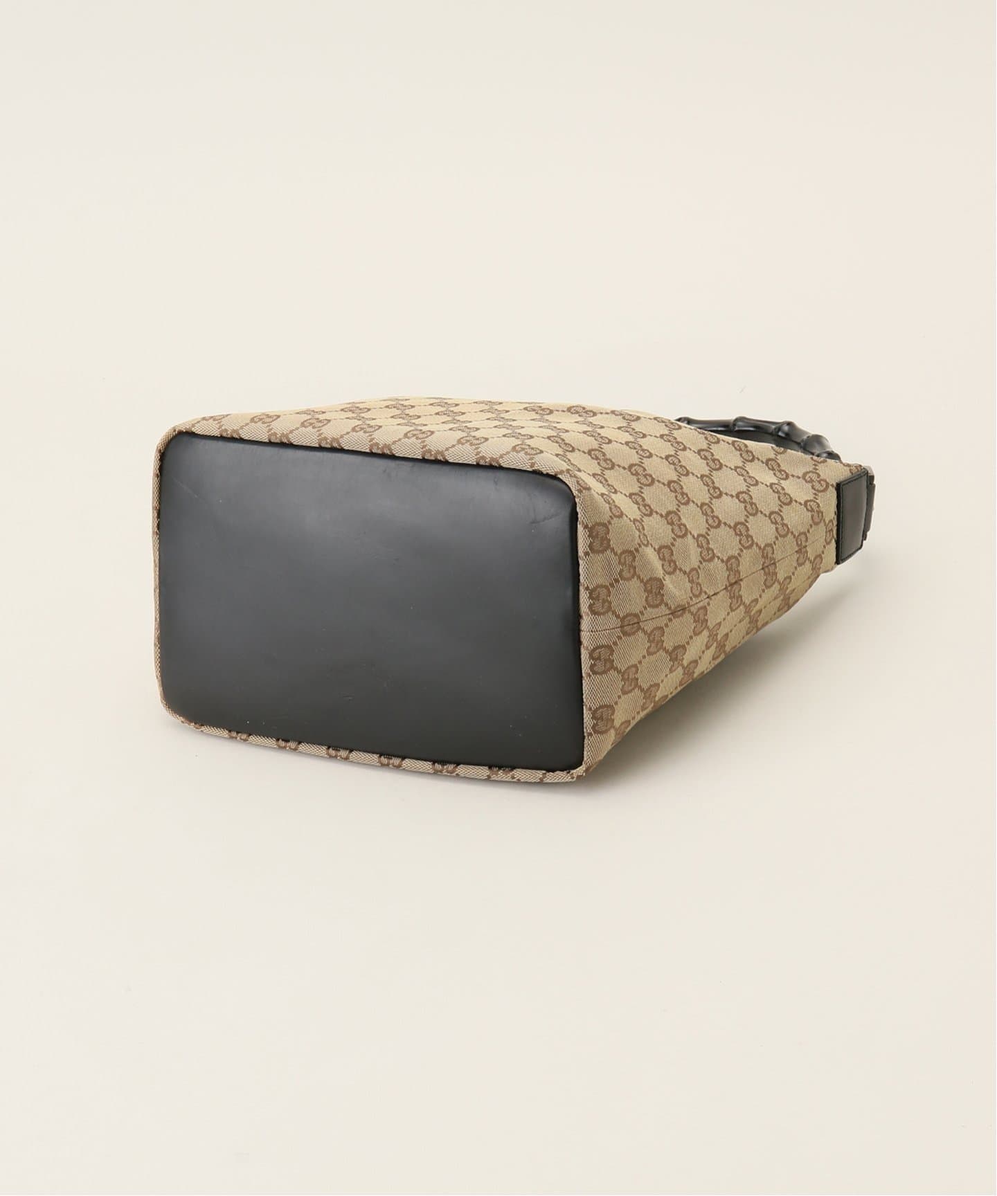 VINTAGE GUCCI/グッチ】Bamboo セミショルダーバッグ GG
