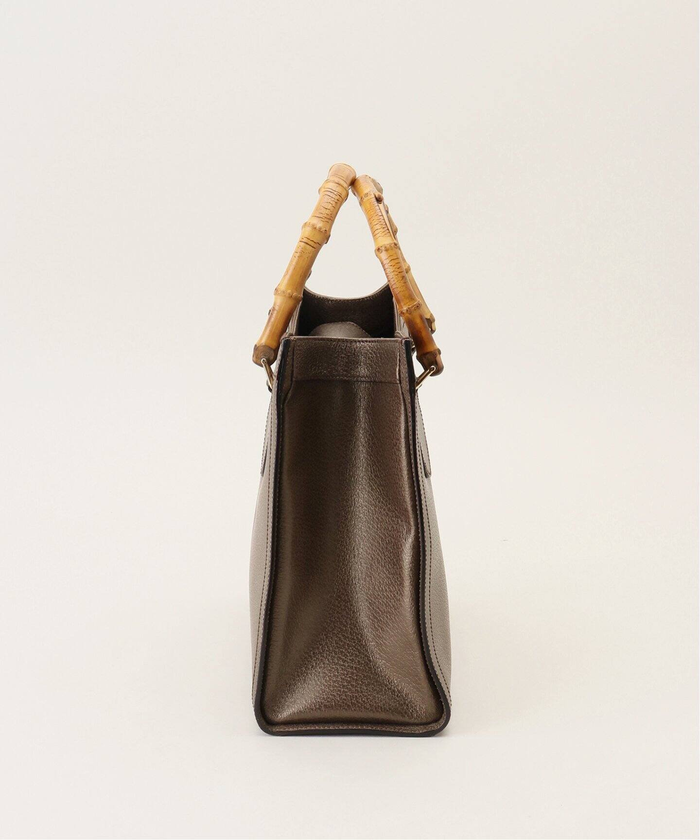 VINTAGE GUCCI/グッチ】Bamboo トートバッグ（トートバッグ 