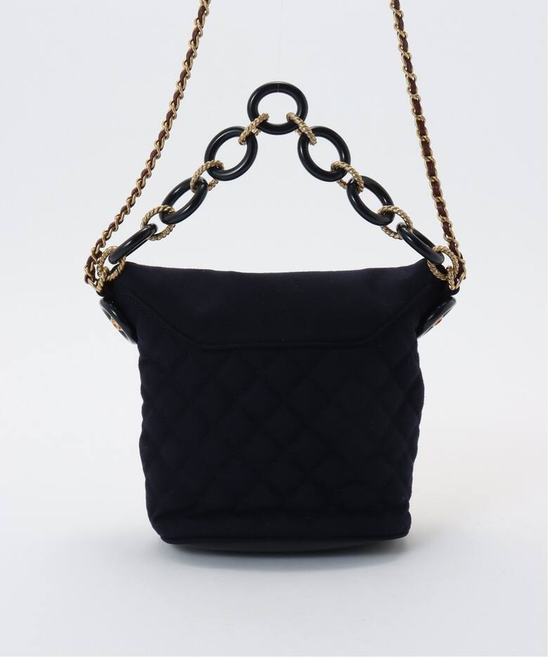 VINTAGE CHANEL/シャネル】ウールジャージー 2wayバッグ（ショルダー 