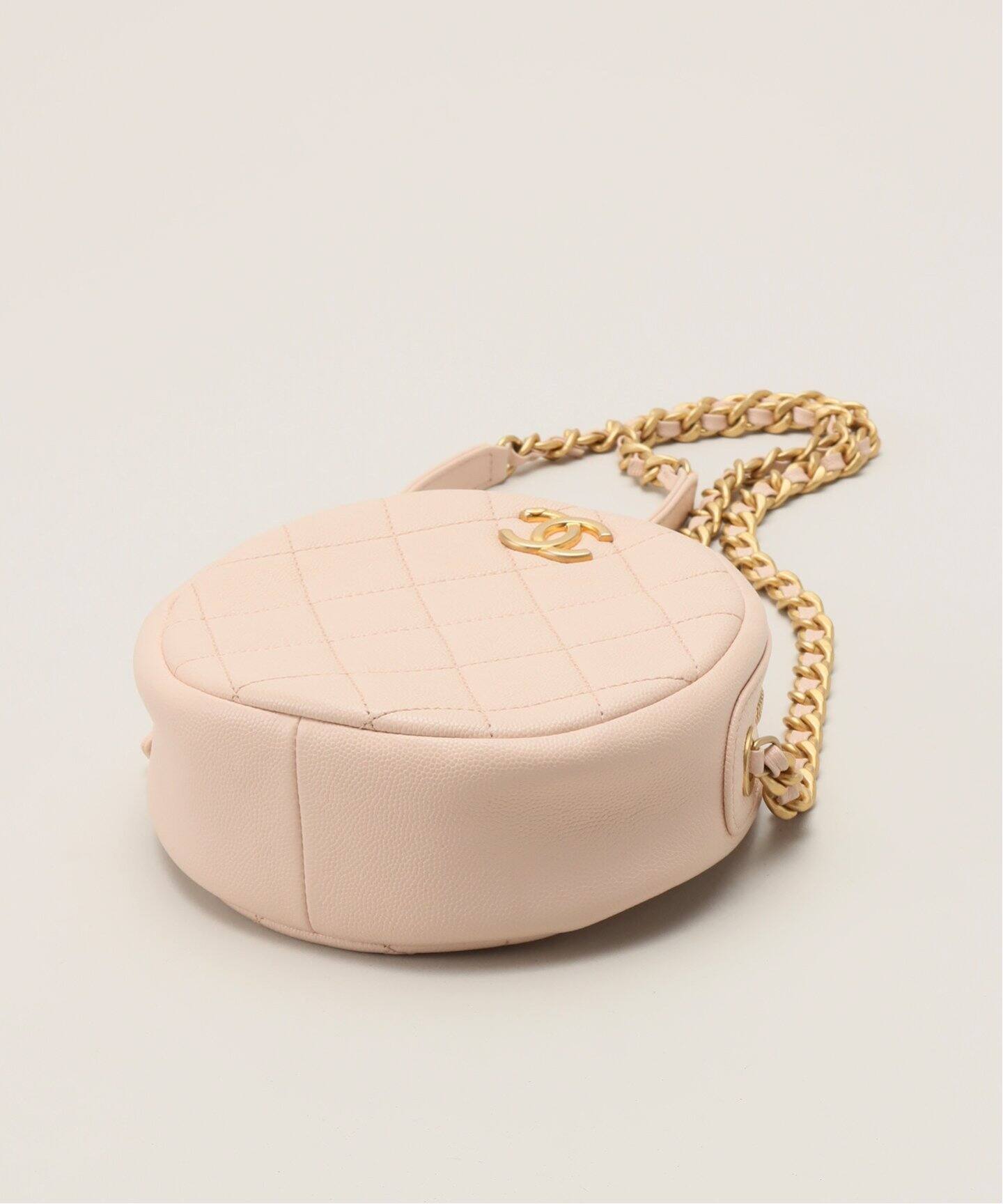 CHANEL/シャネル】マトラッセ ラウンドショルダーバッグ（ショルダー  
