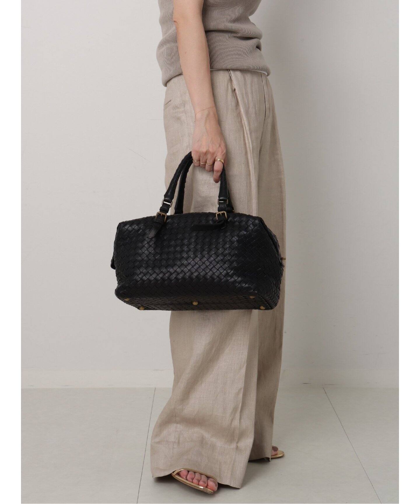ボッテガヴェネタ　ボストンバック VINTAGE BOTTEGA VENETA/ボッテガ ヴェネタ】ボストンバッグ