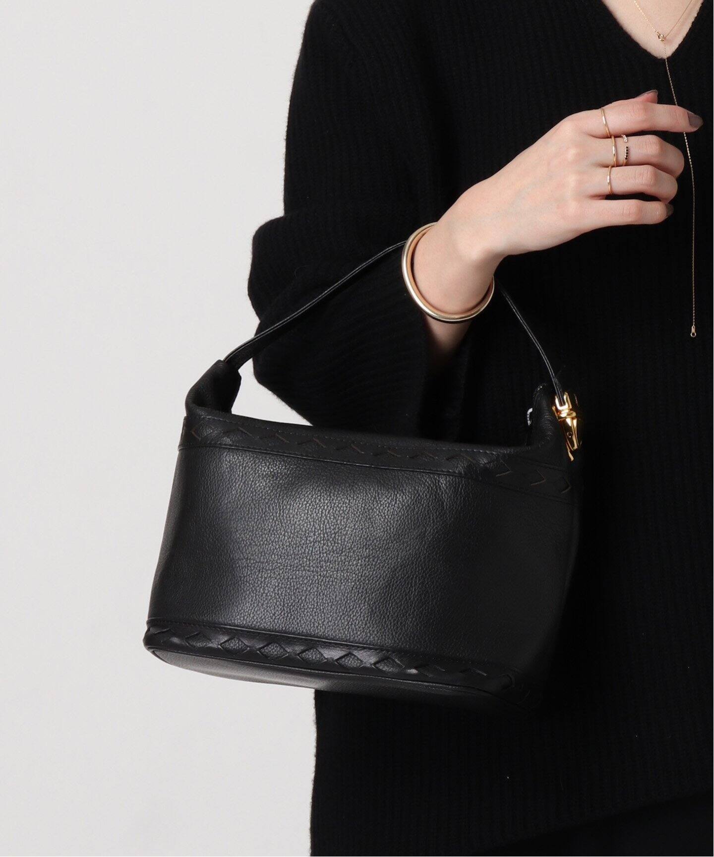 VINTAGE YSL/イヴ サンローラン】バニティバッグ（ハンドバッグ 