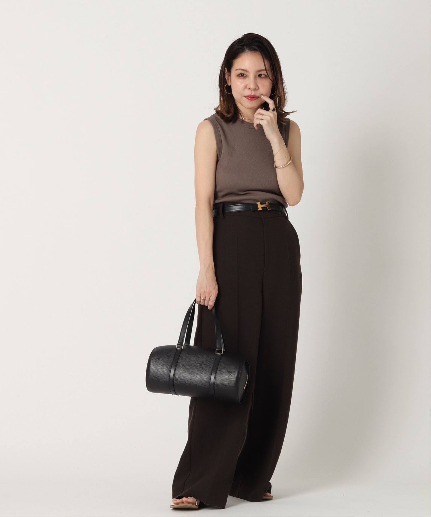 VINATGE LOUIS VUITTON/ルイ ヴィトン】Soufflot（ボストンバッグ 
