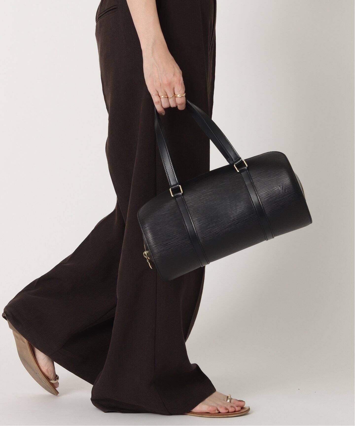 VINATGE LOUIS VUITTON/ルイ ヴィトン】Soufflot（ボストンバッグ 