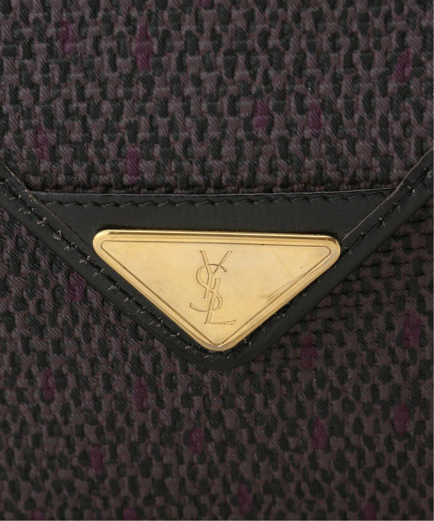 VINTAGE YSL/イヴ サンローラン】ショルダーバッグ（ショルダーバッグ 