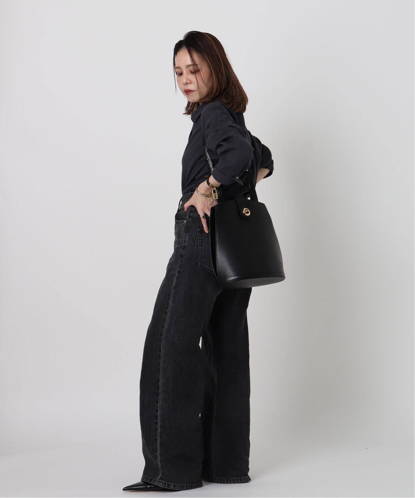 VINTAGE LOUIS VUITTON/ルイ ヴィトン】Cluny epi（ショルダーバッグ 