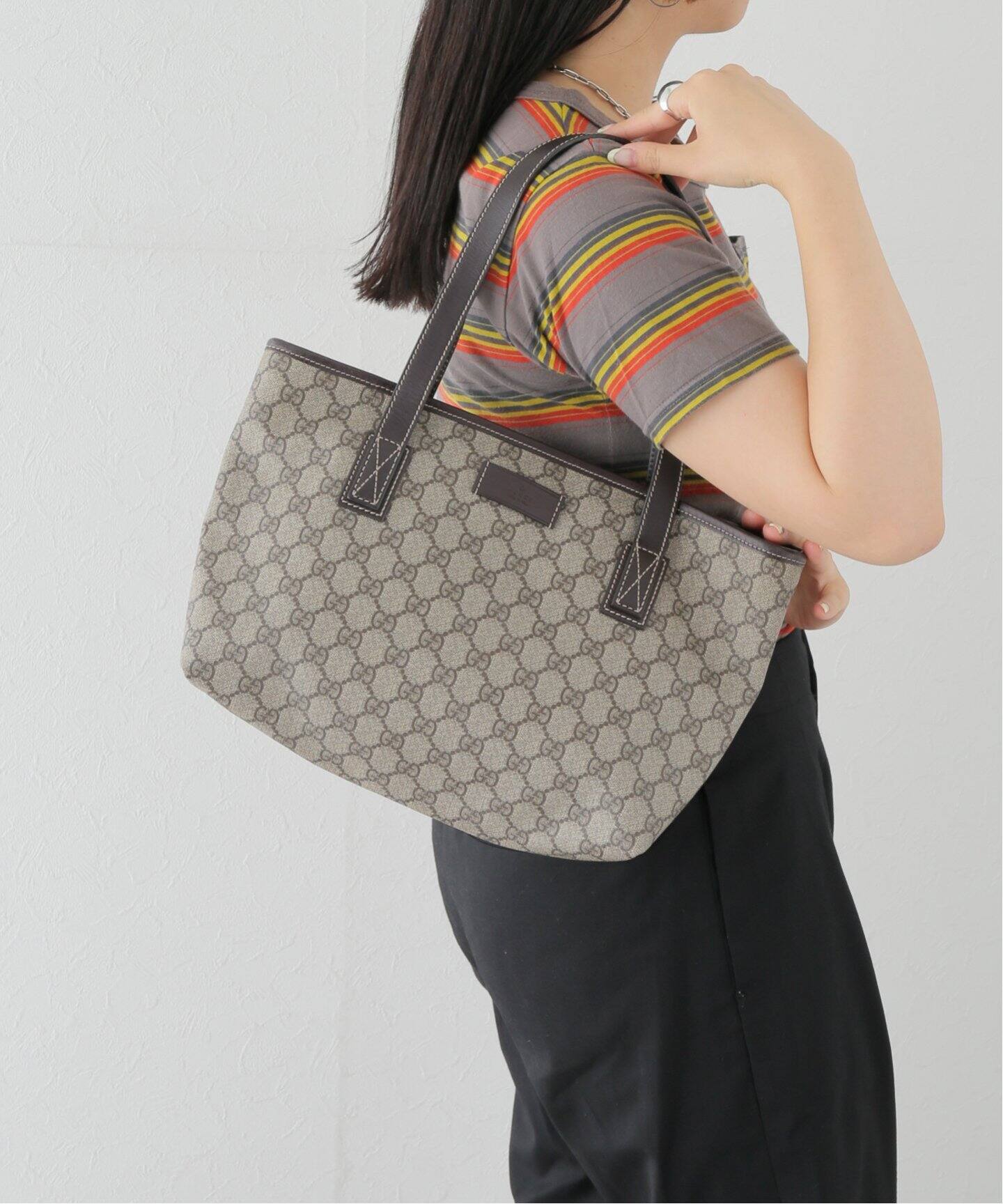 VINTAGE GUCCI/グッチ】GG トートバッグ（トートバッグ）｜DECOUVERTE