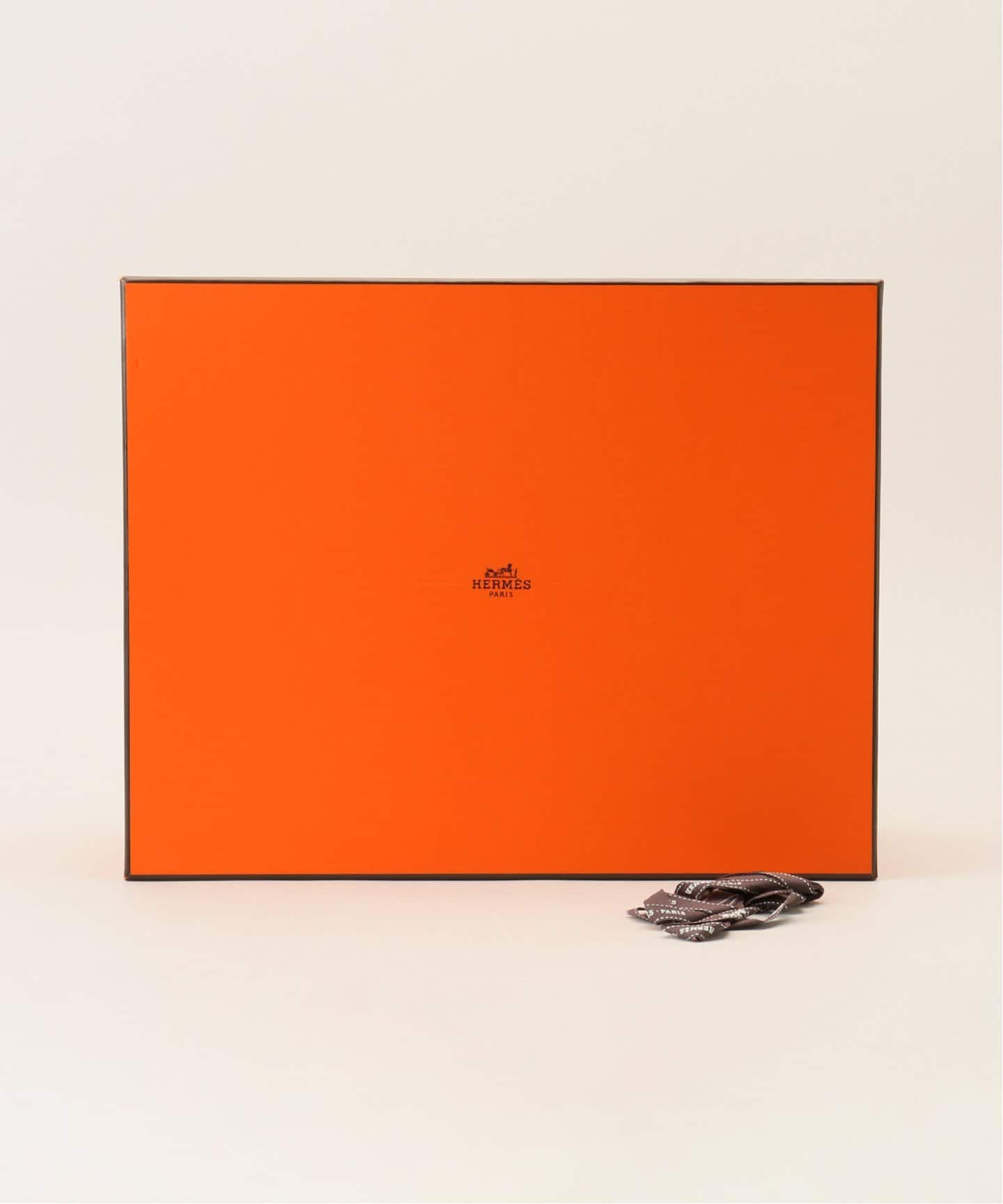 未使用美品】HERMES エルメス スイムショーツ オレンジ Lサイズ