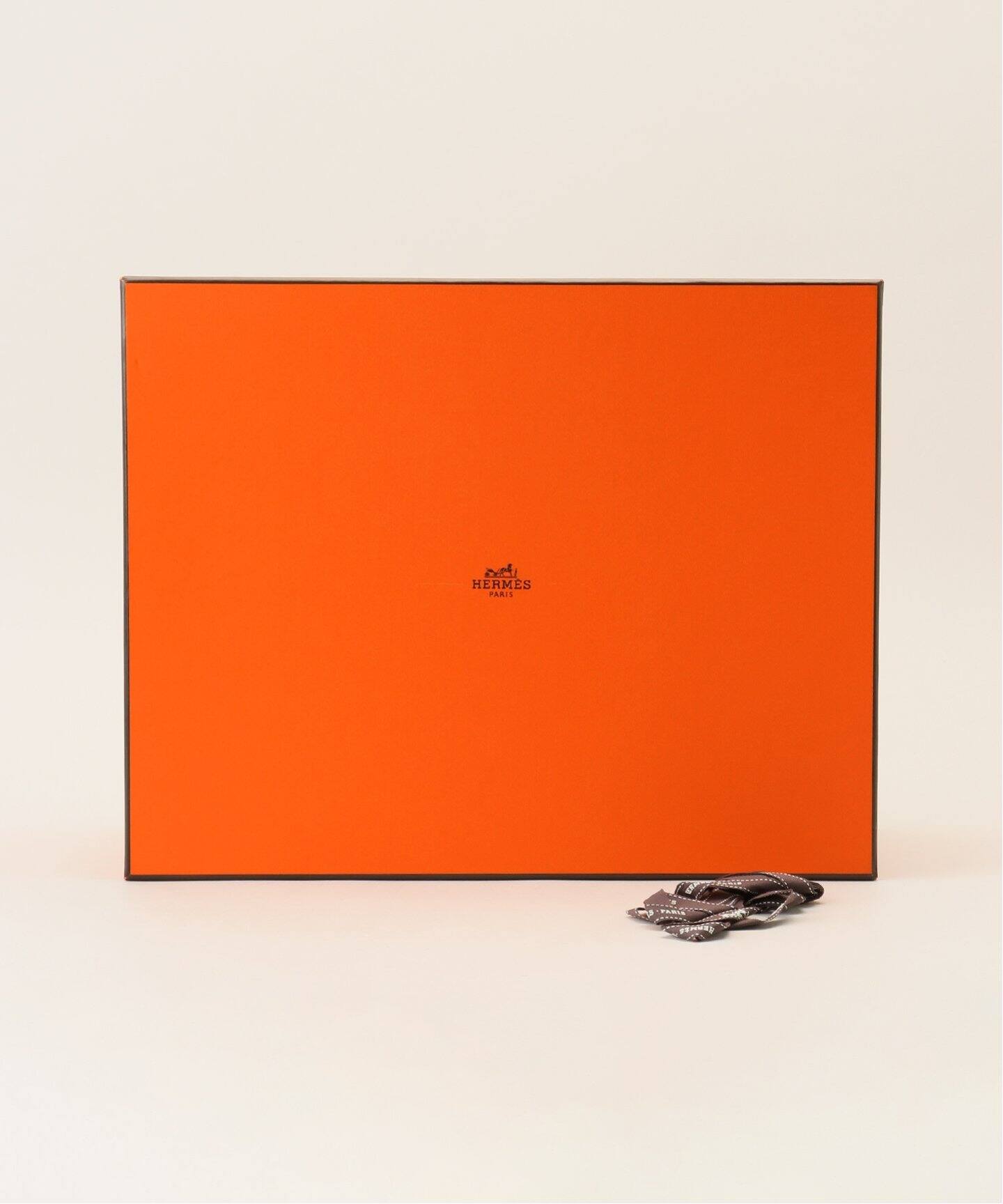 未使用美品】HERMES エルメス スイムショーツ オレンジ Lサイズ 