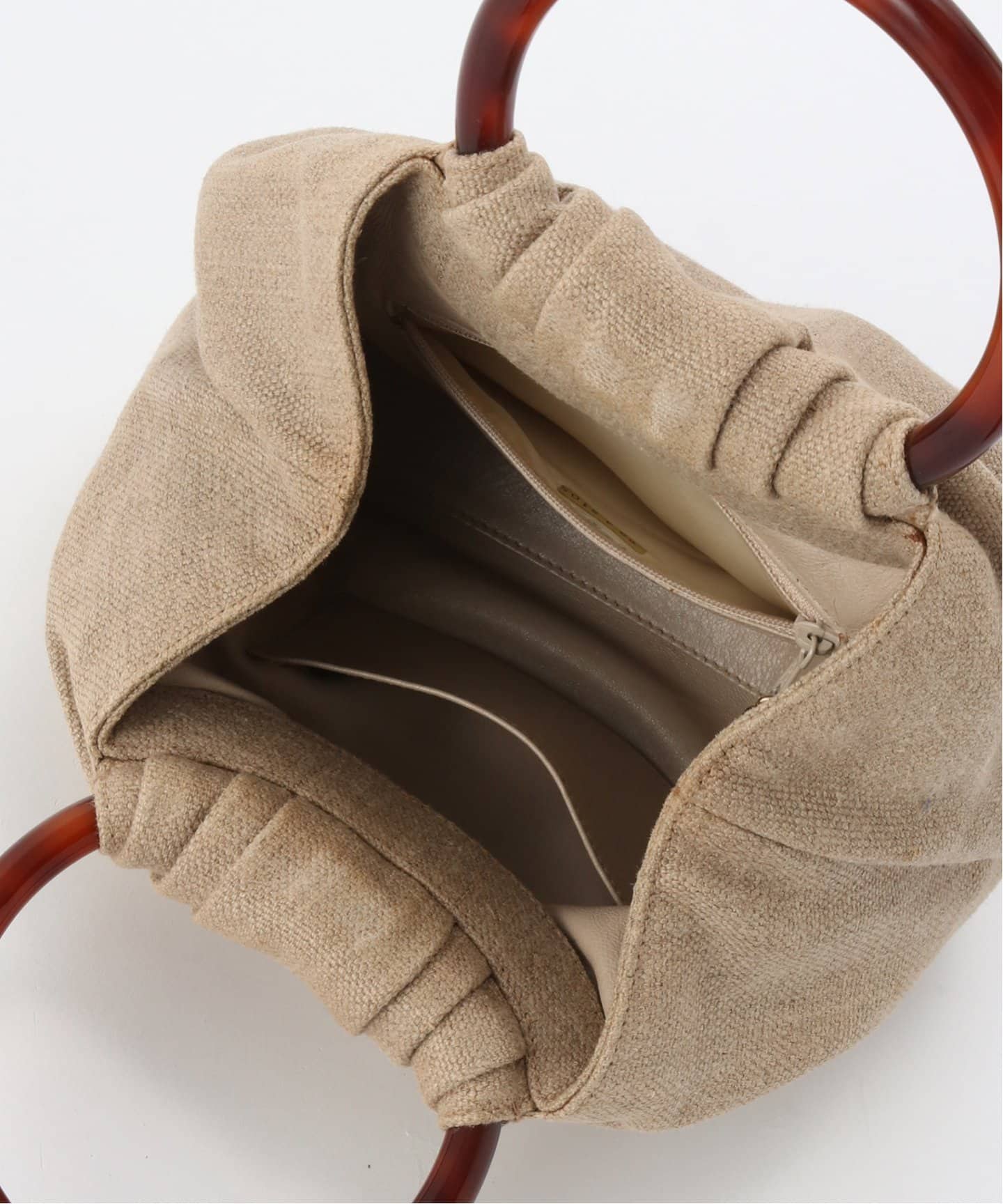 VINTAGE CHANEL/シャネル】ハンドバッグ linen（ハンドバッグ