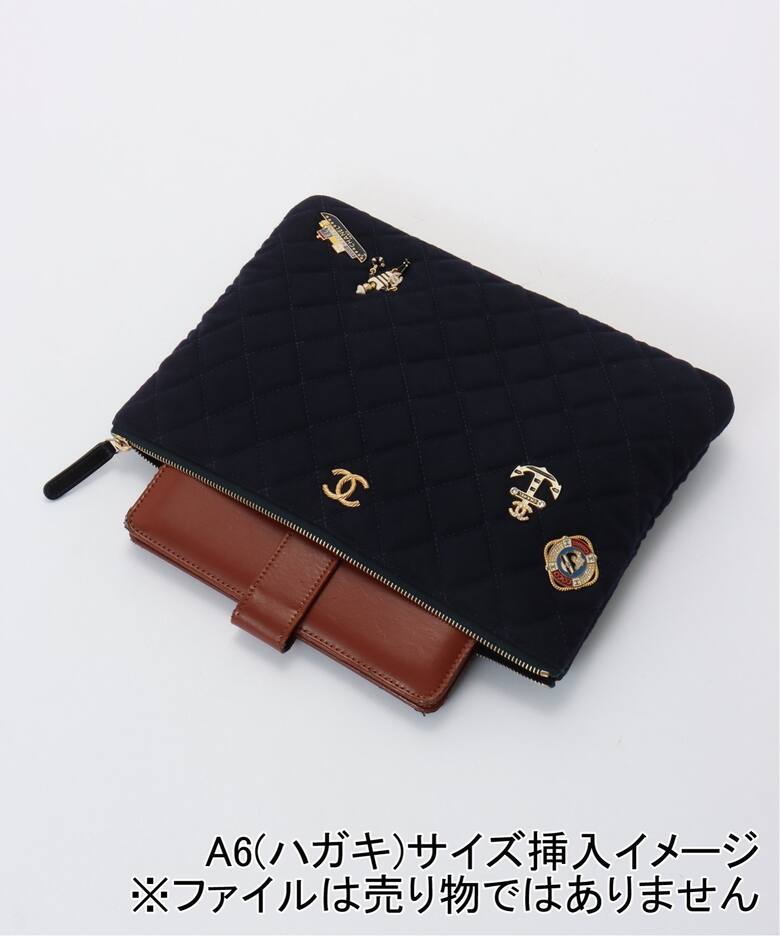 VINTAGE CHANEL/シャネル】ウールジャージー クラッチバッグ（クラッチ 