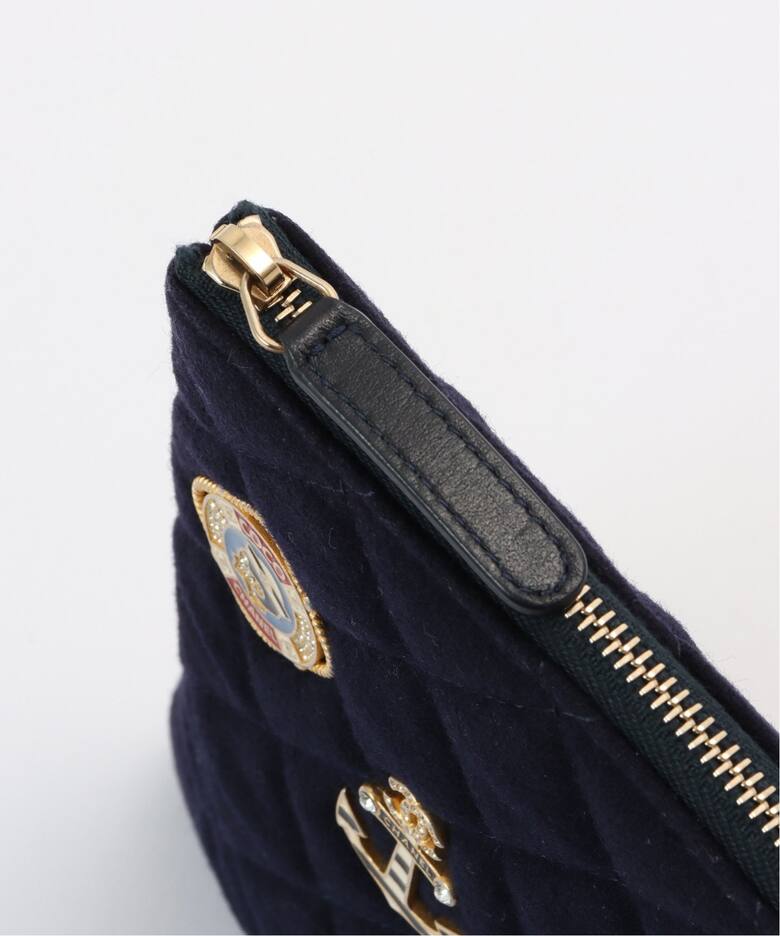 VINTAGE CHANEL/シャネル】ウールジャージー クラッチバッグ（クラッチ 