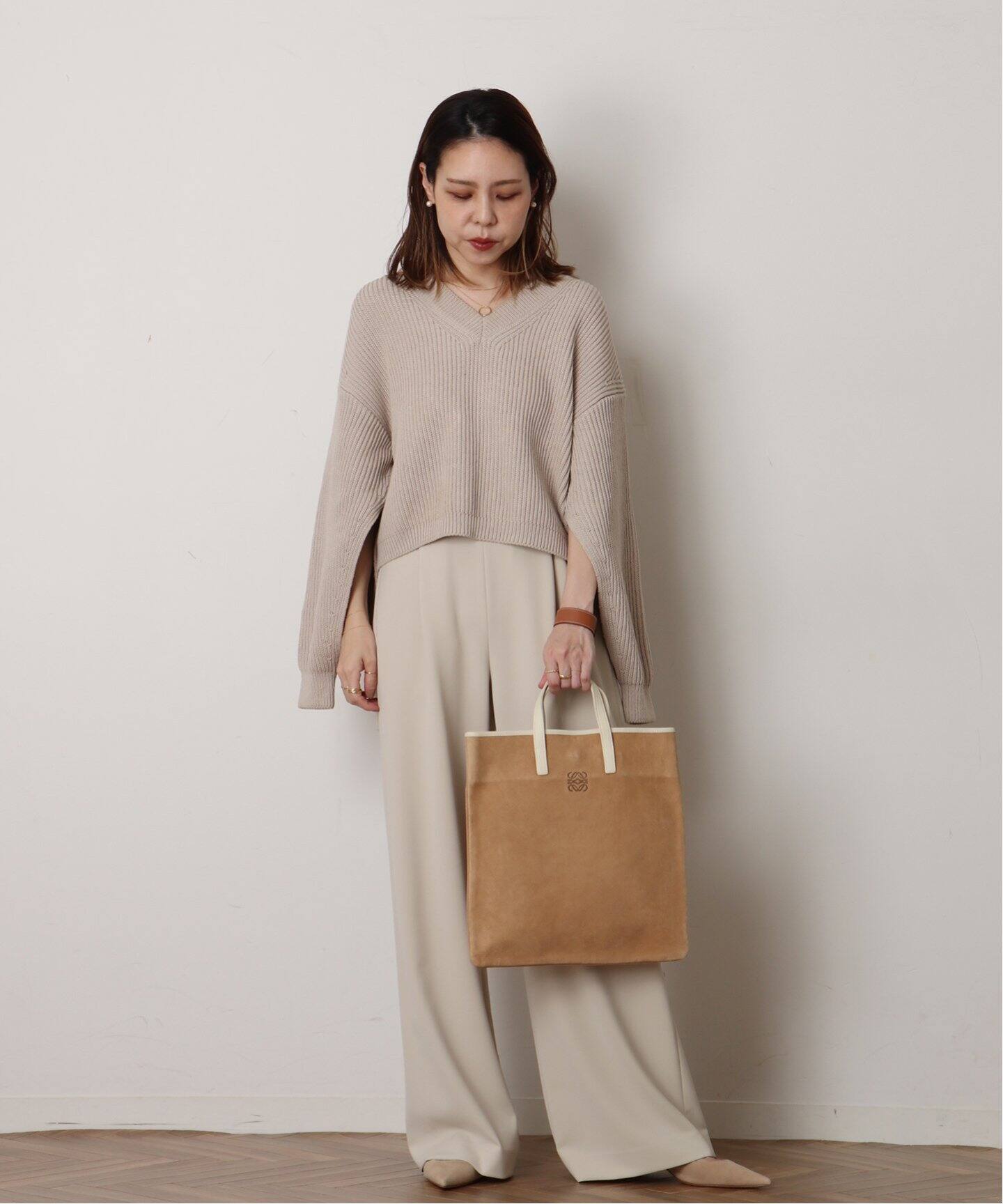LOEWE スエード チュニック LOEWE スエード チュニック