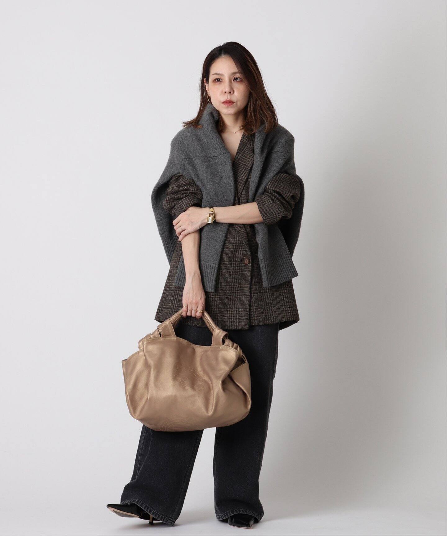 LOEWE ロエベ　ナッパレザー　保存袋付き　ヴィンテージトート　ベージュ LOEWE ロエベ ナッパレザー 保存袋付き ヴィンテージトート