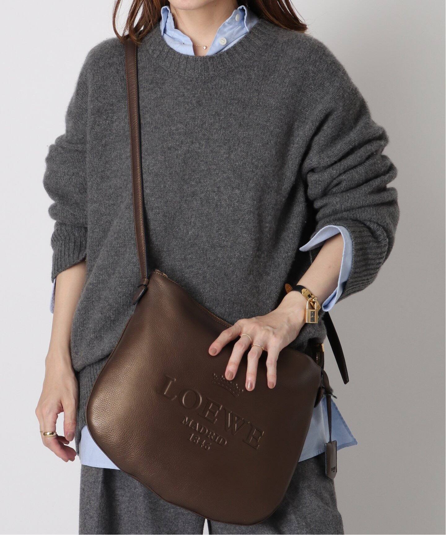 VINTAGE LOEWE/ロエベ】Heritage ショルダーバッグ（ショルダーバッグ 