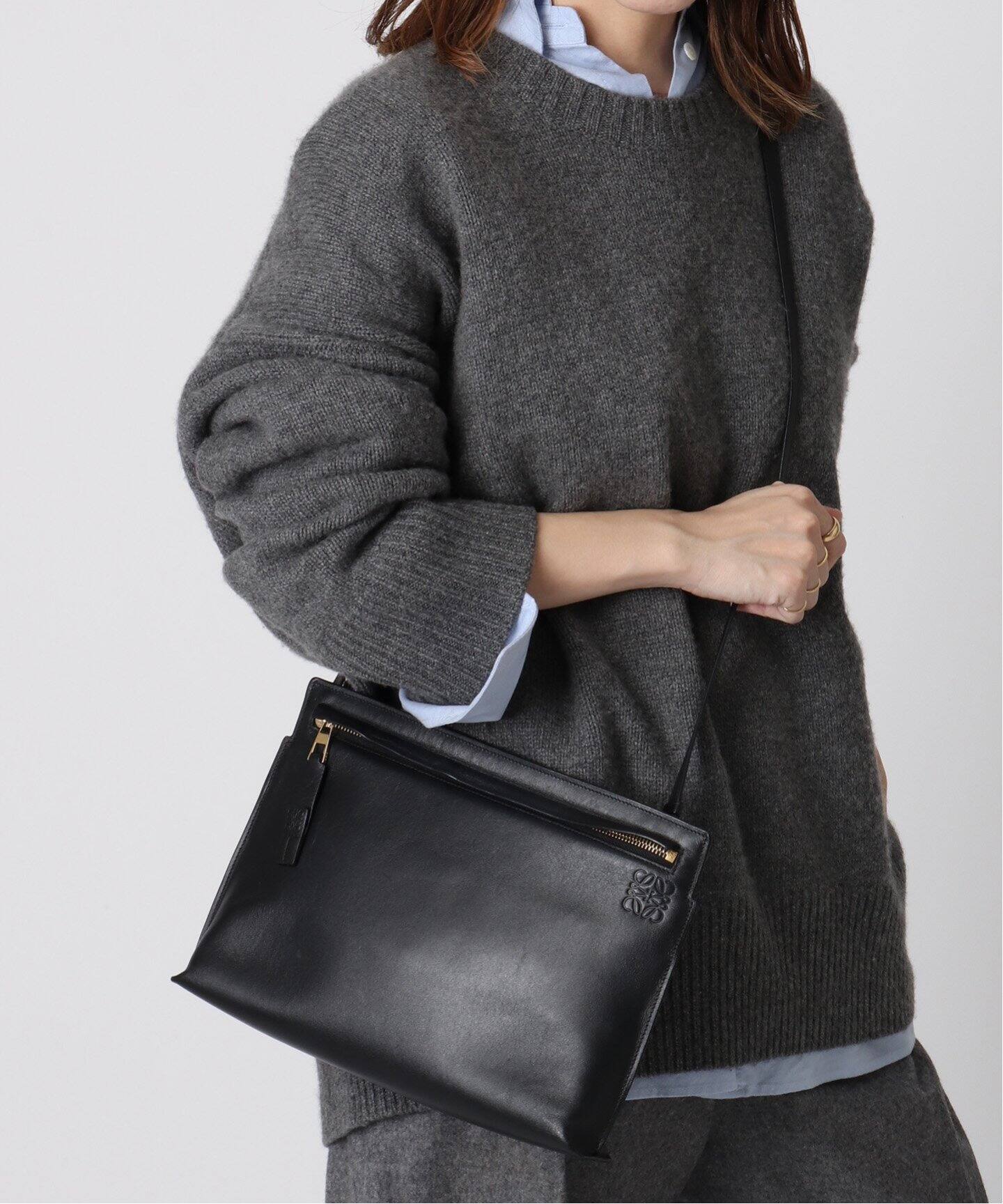 VINTAGE LOEWE/ロエベ】 T pouch shoulder 2way（ショルダーバッグ  