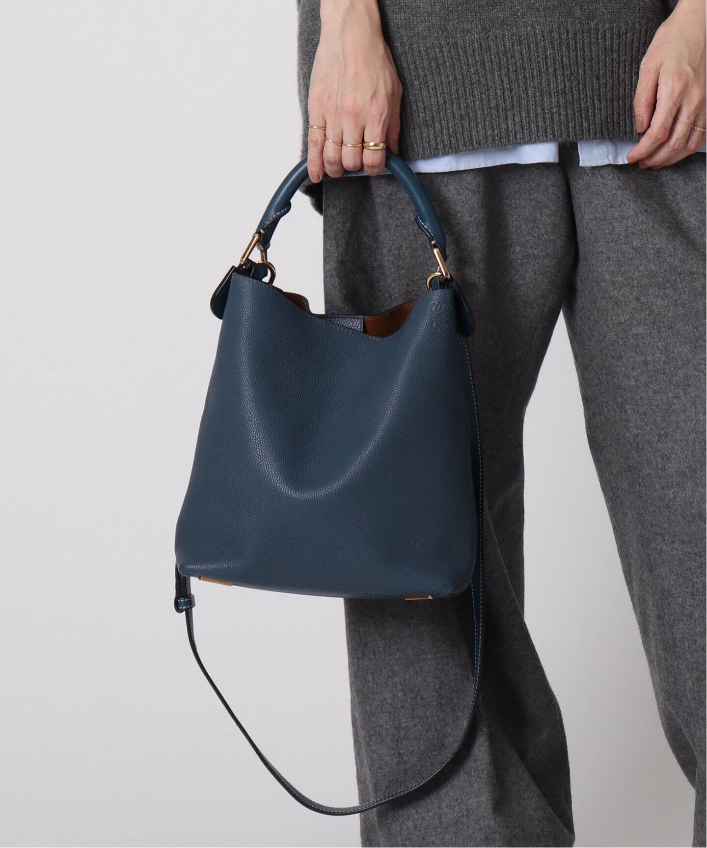 VINTAGE LOEWE/ロエベ】T bucket shoulder 2way（ショルダーバッグ 