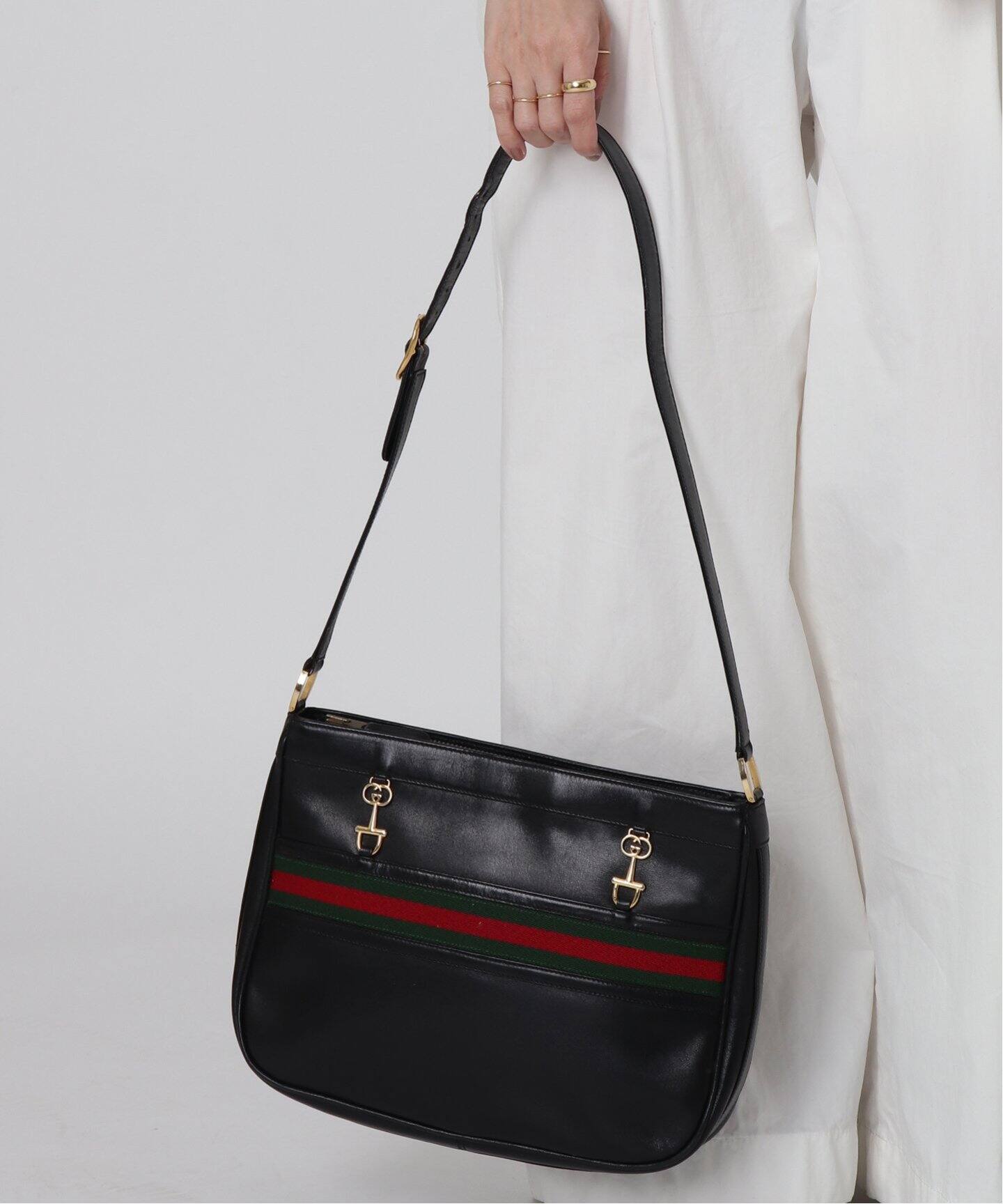 VINTAGE GUCCI/グッチ】ショルダーバッグ（ショルダーバッグ 