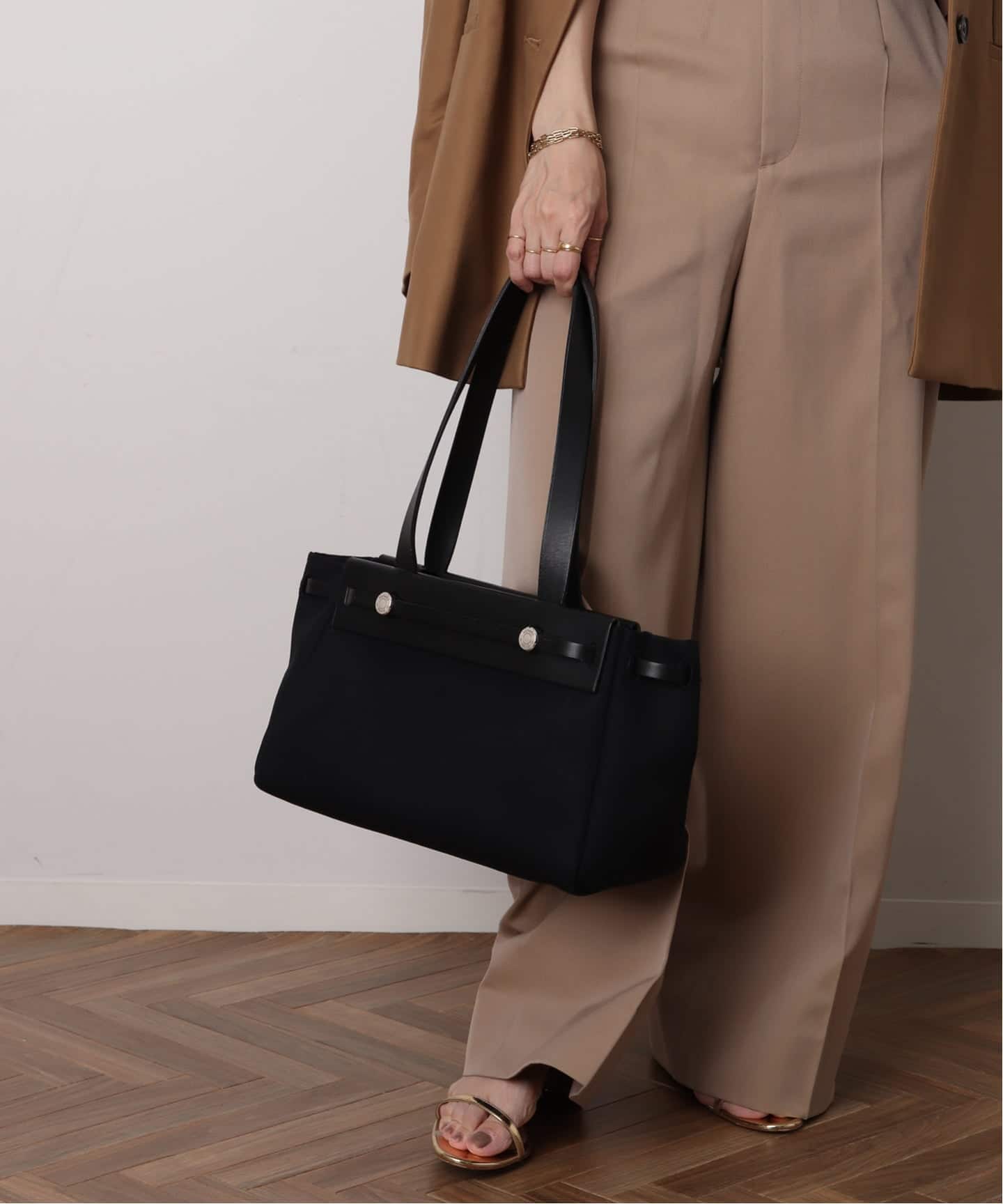 VINTAGE HERMES/エルメス】Herbag cabas pm（トートバッグ