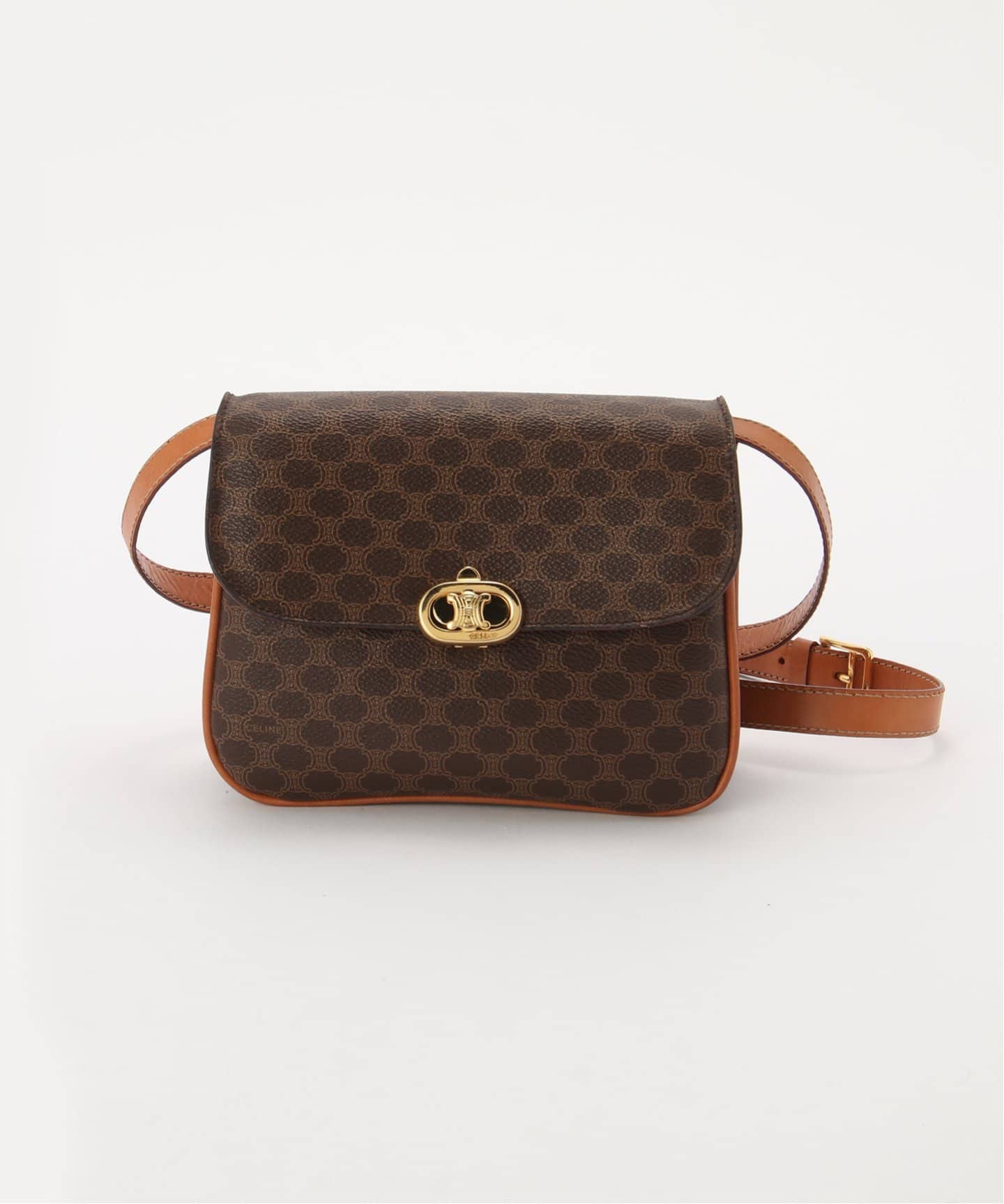 VINTAGE CELINE/セリーヌ】macadam ショルダーバッグ