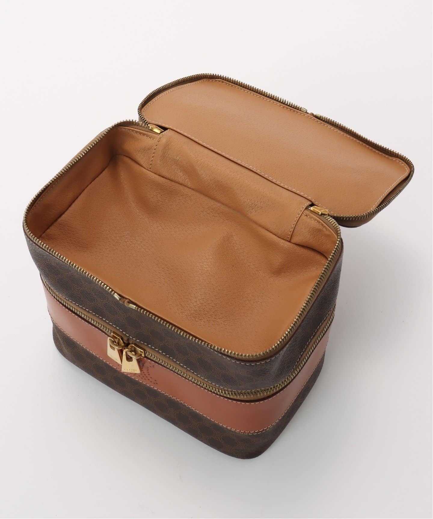 CELINE セリーヌ バニティバッグ マカダム柄 CELINE セリーヌ マカダム バニティバッグ