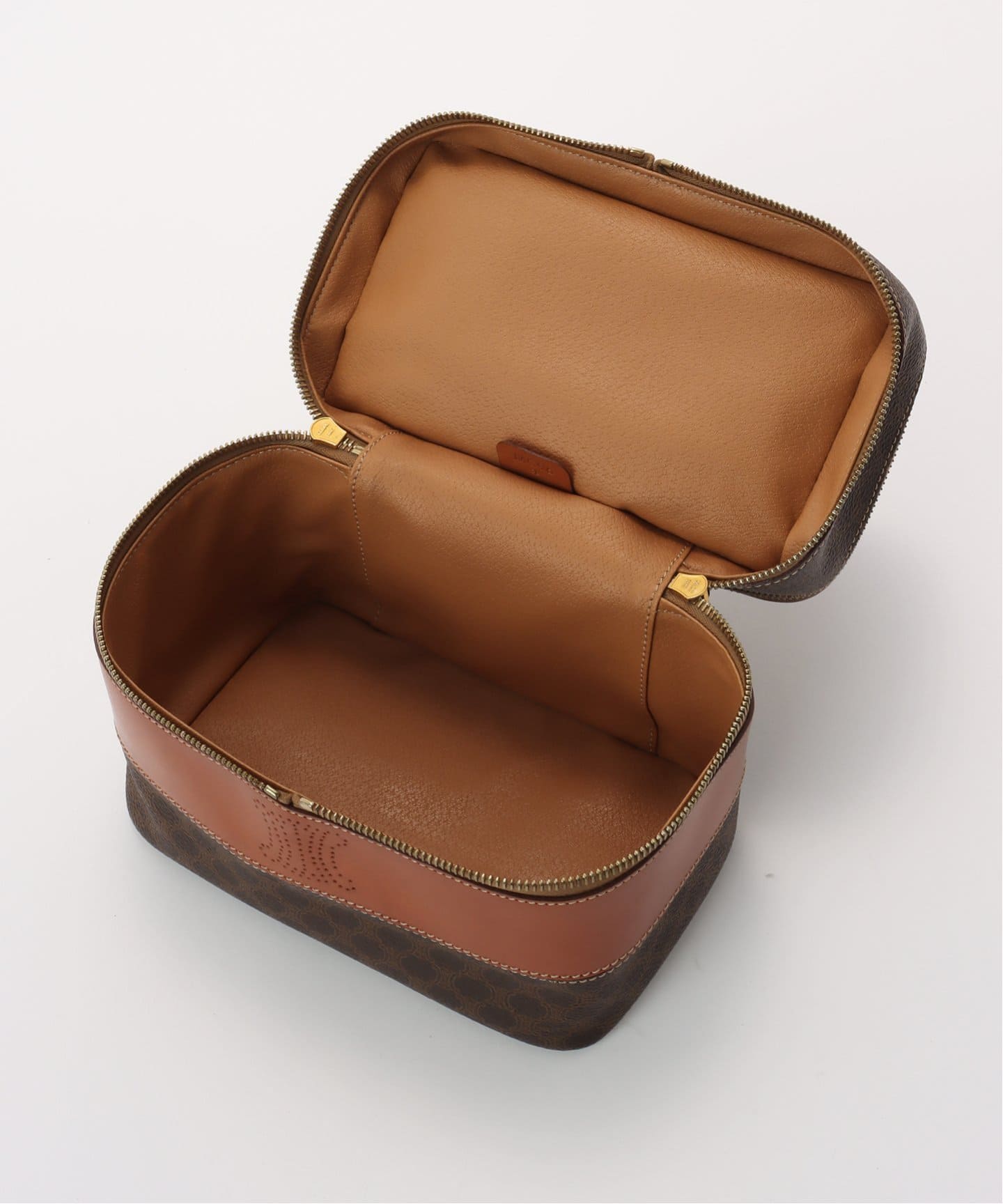 VINTAGE CELINE/セリーヌ】macadam バニティバッグ
