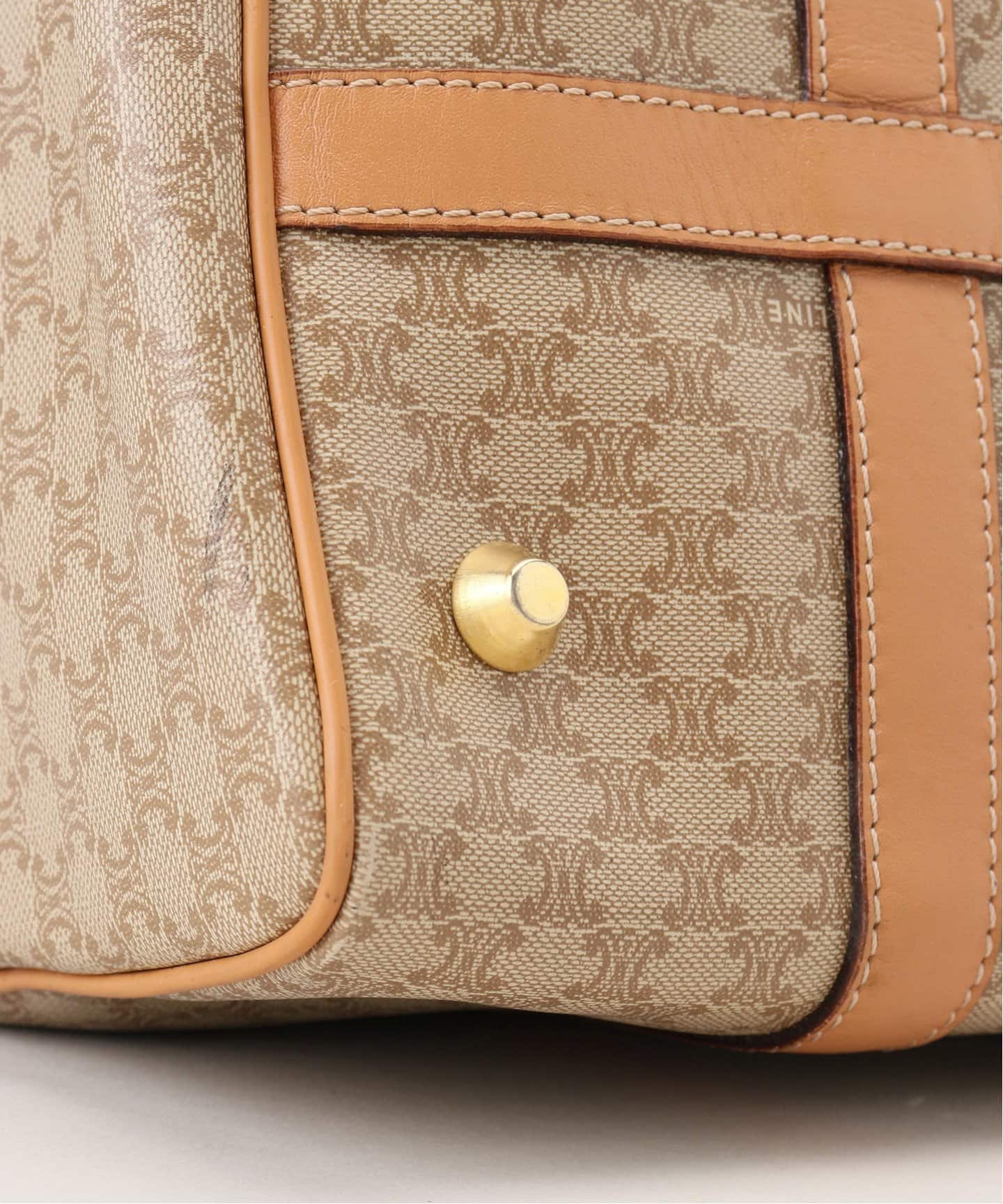 VINTAGE CELINE/セリーヌ】マカダム ボストンバッグ 30