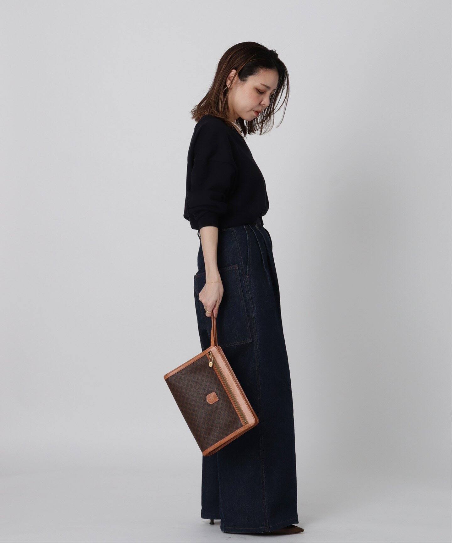 VINTAGE CELINE/セリーヌ】クラッチバッグ（クラッチバッグ