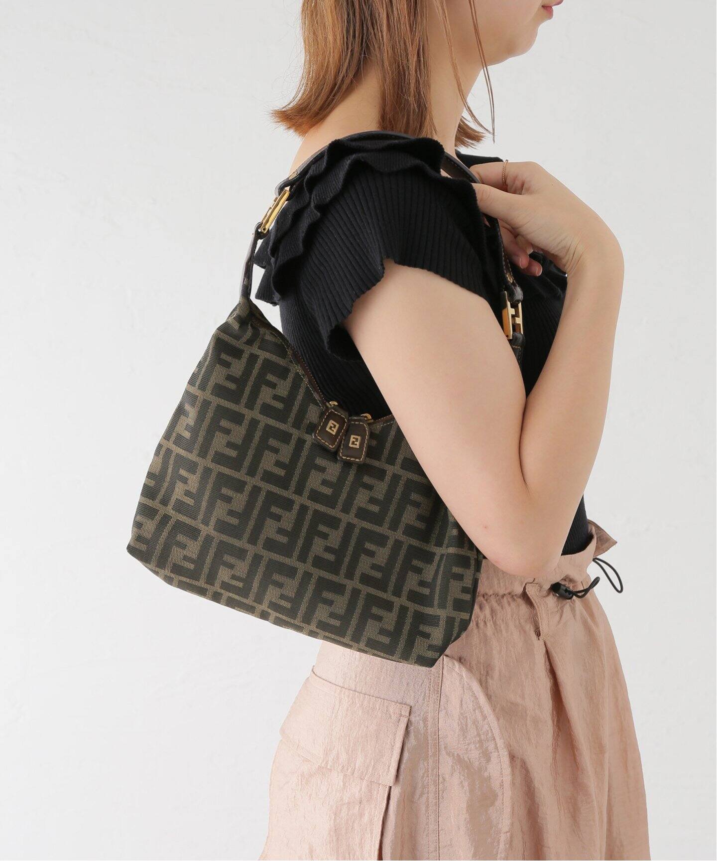VINTAGE FENDI/フェンディ】Zucca ハンドバッグ（ハンドバッグ 