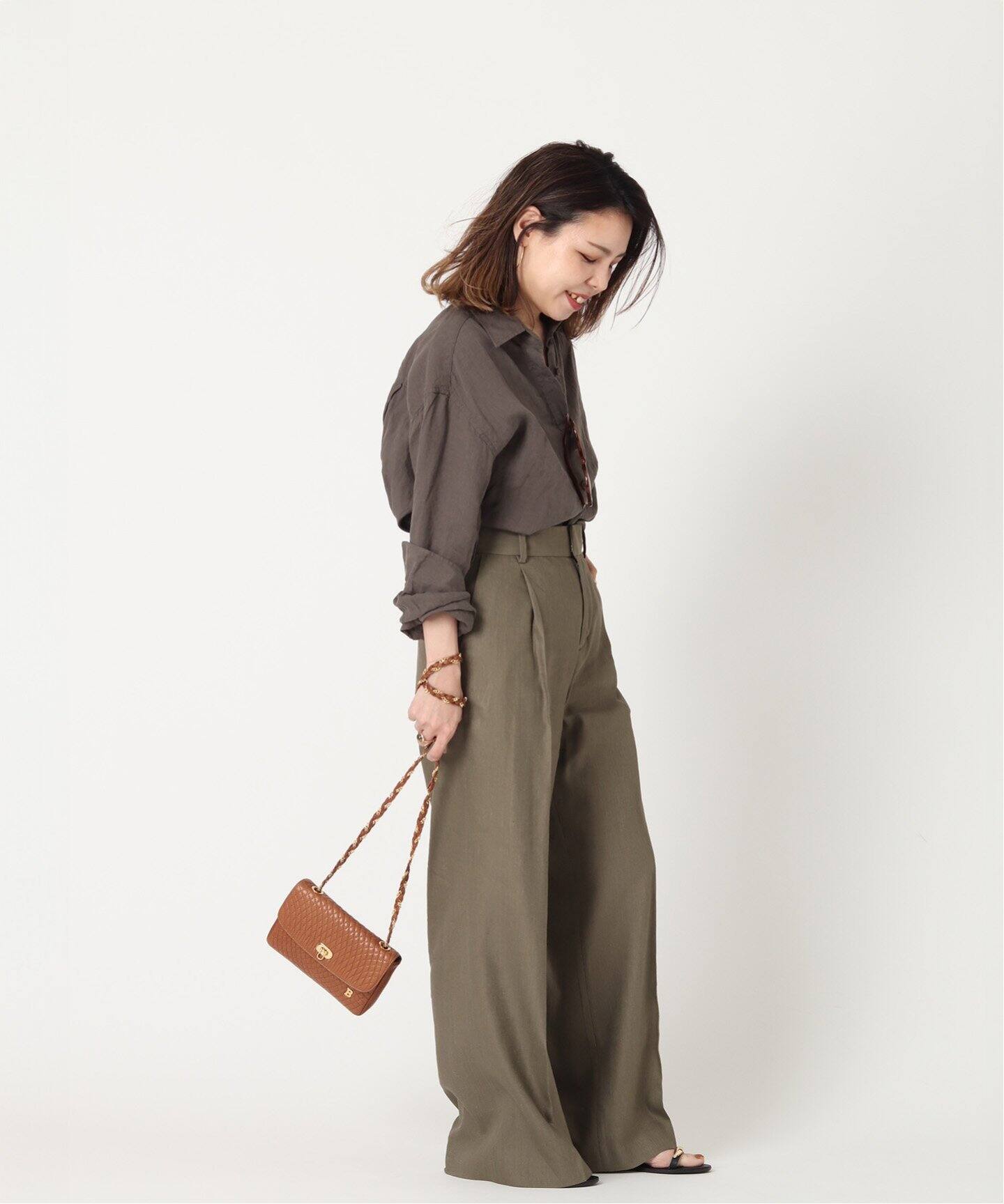 VINTAGE BALLY/バリー】チェーンショルダーバッグ（ショルダーバッグ