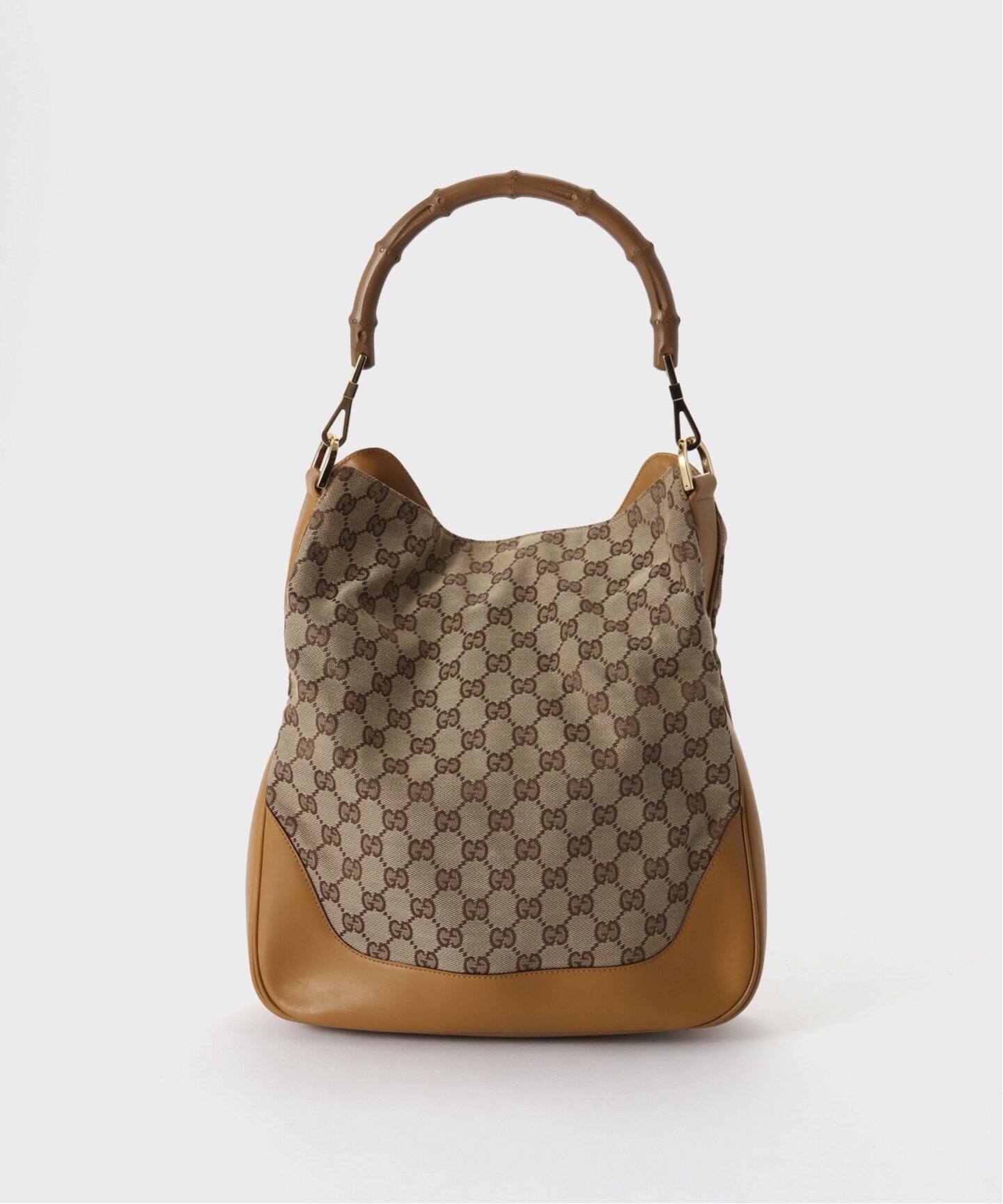 VINTAGE GUCCI/グッチ】Bamboo 2wayバッグ（ショルダーバッグ