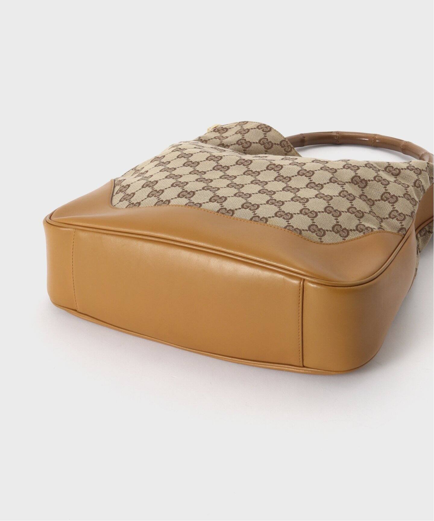 VINTAGE GUCCI/グッチ】Bamboo 2wayバッグ（ショルダーバッグ