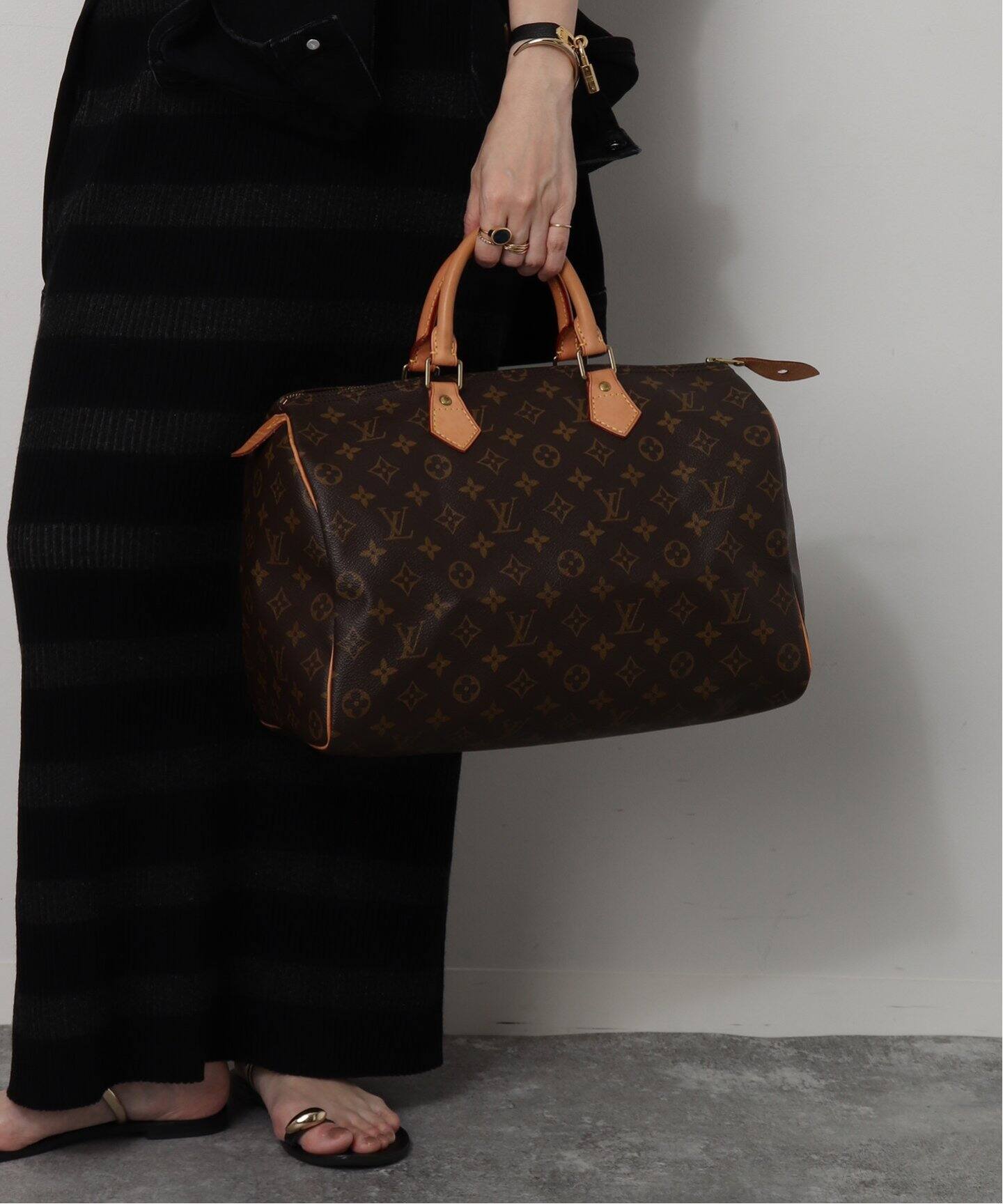 VINTAGE LOUIS VUITTON/ルイ ヴィトン】 Speedy 35（ボストンバッグ 