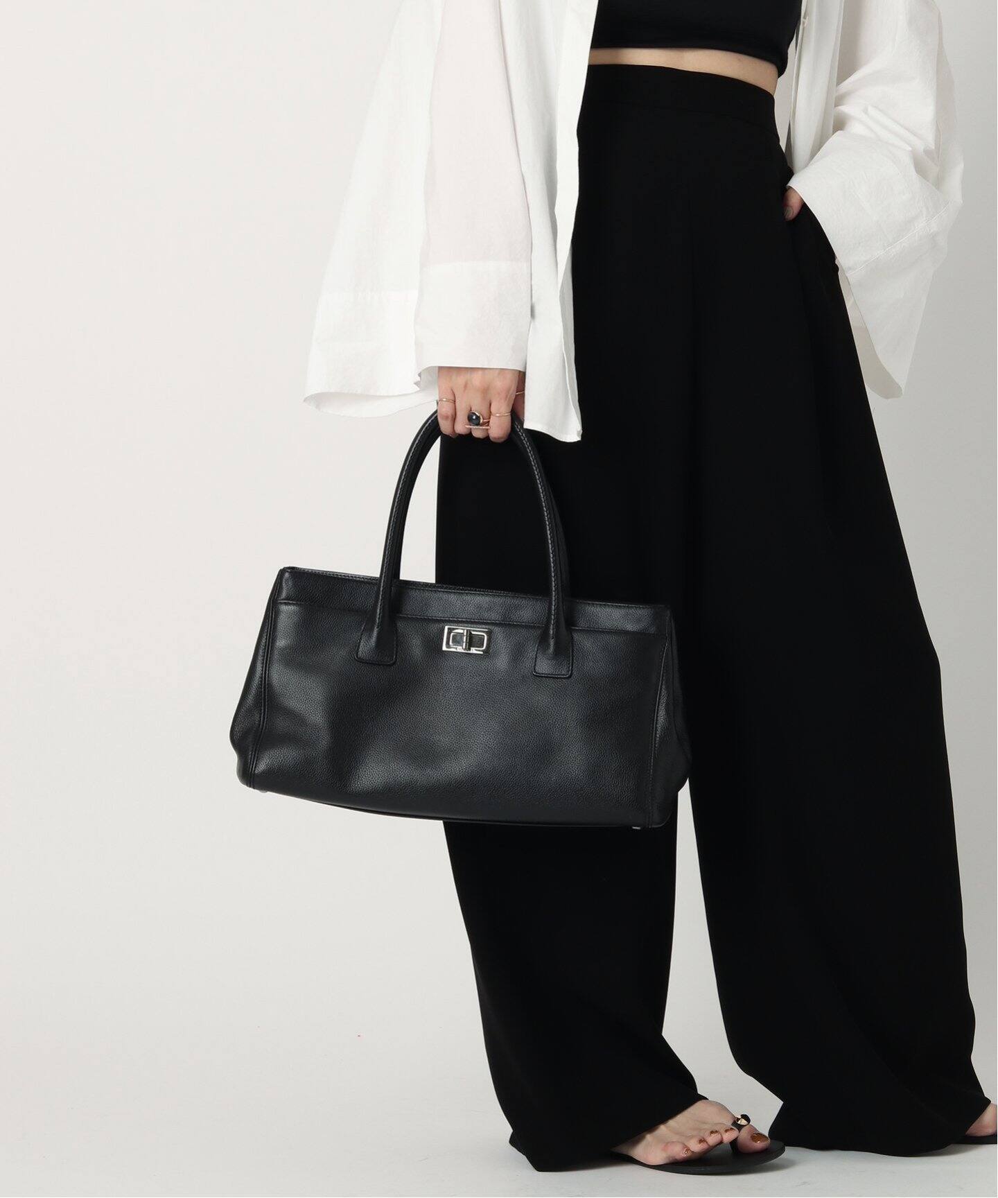 VINTAGE CHANEL/シャネル】2.55 Executive tote（トートバッグ  