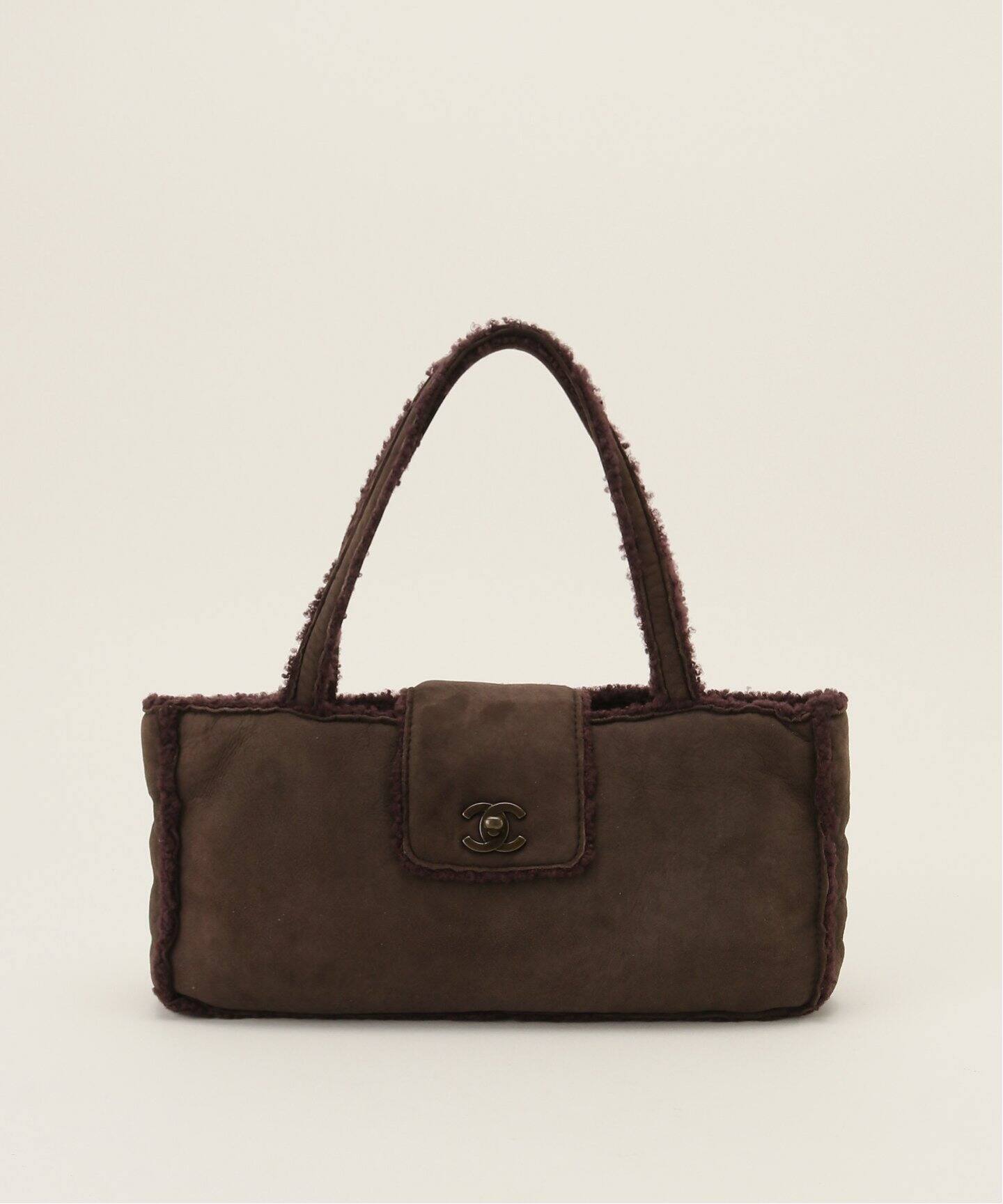 VINTAGE CHANEL/シャネル】ムートン トートバッグ（トートバッグ  