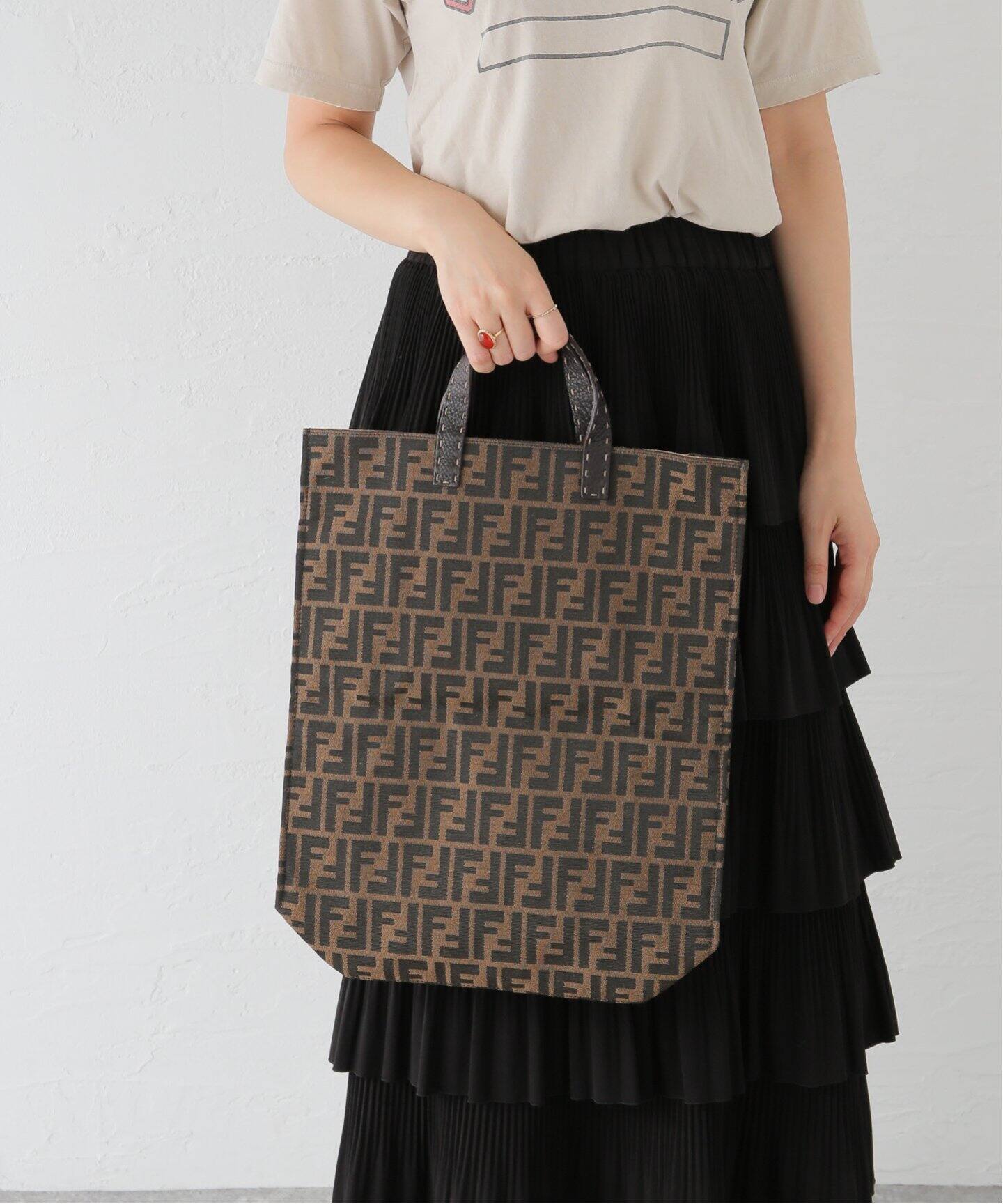 VINTAGE FENDI/フェンディ】Zucca トートバッグ（トートバッグ  