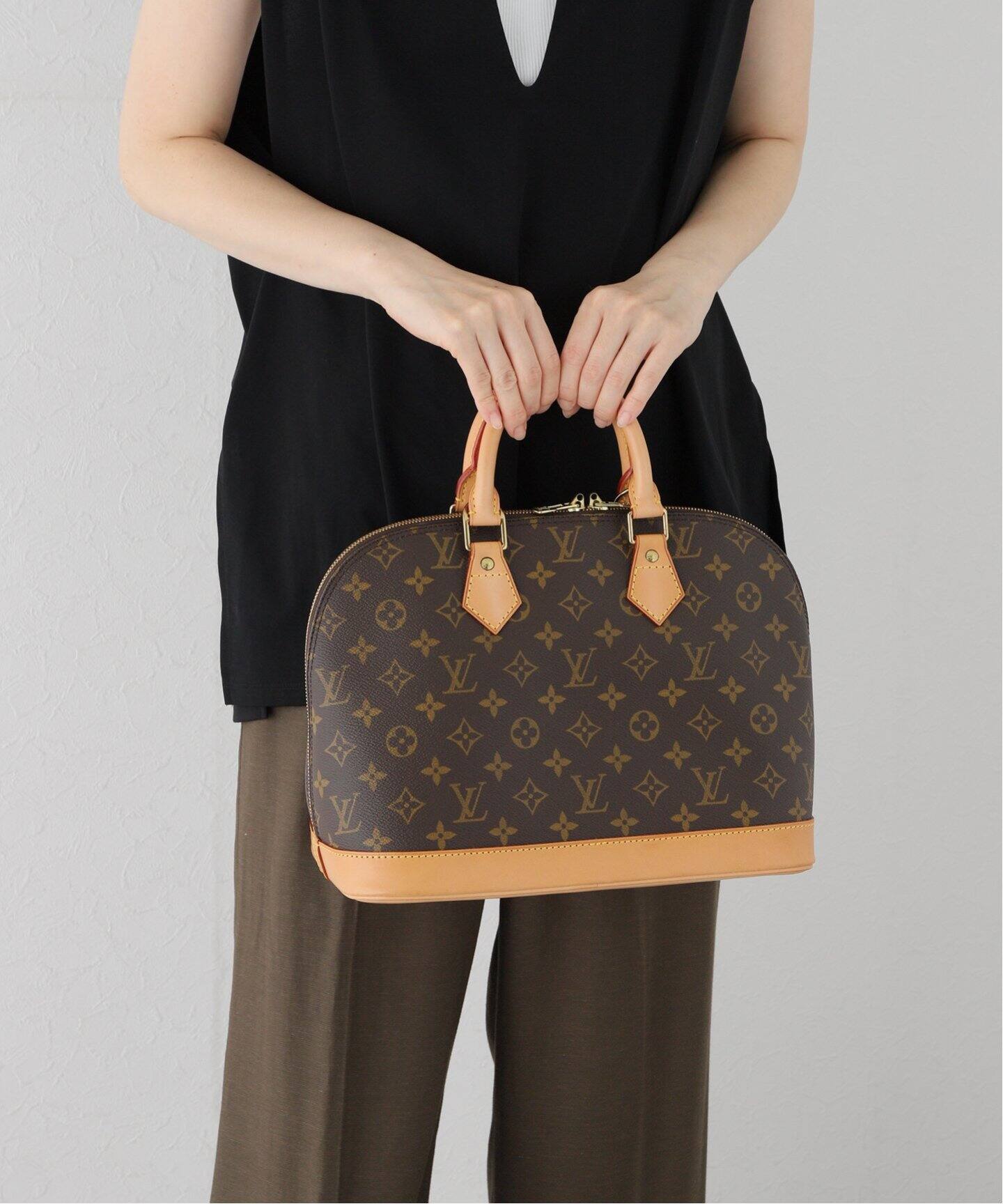 VINTAGE LOUIS VUITTON/ルイ ヴィトン】 Alma（ボストンバッグ 