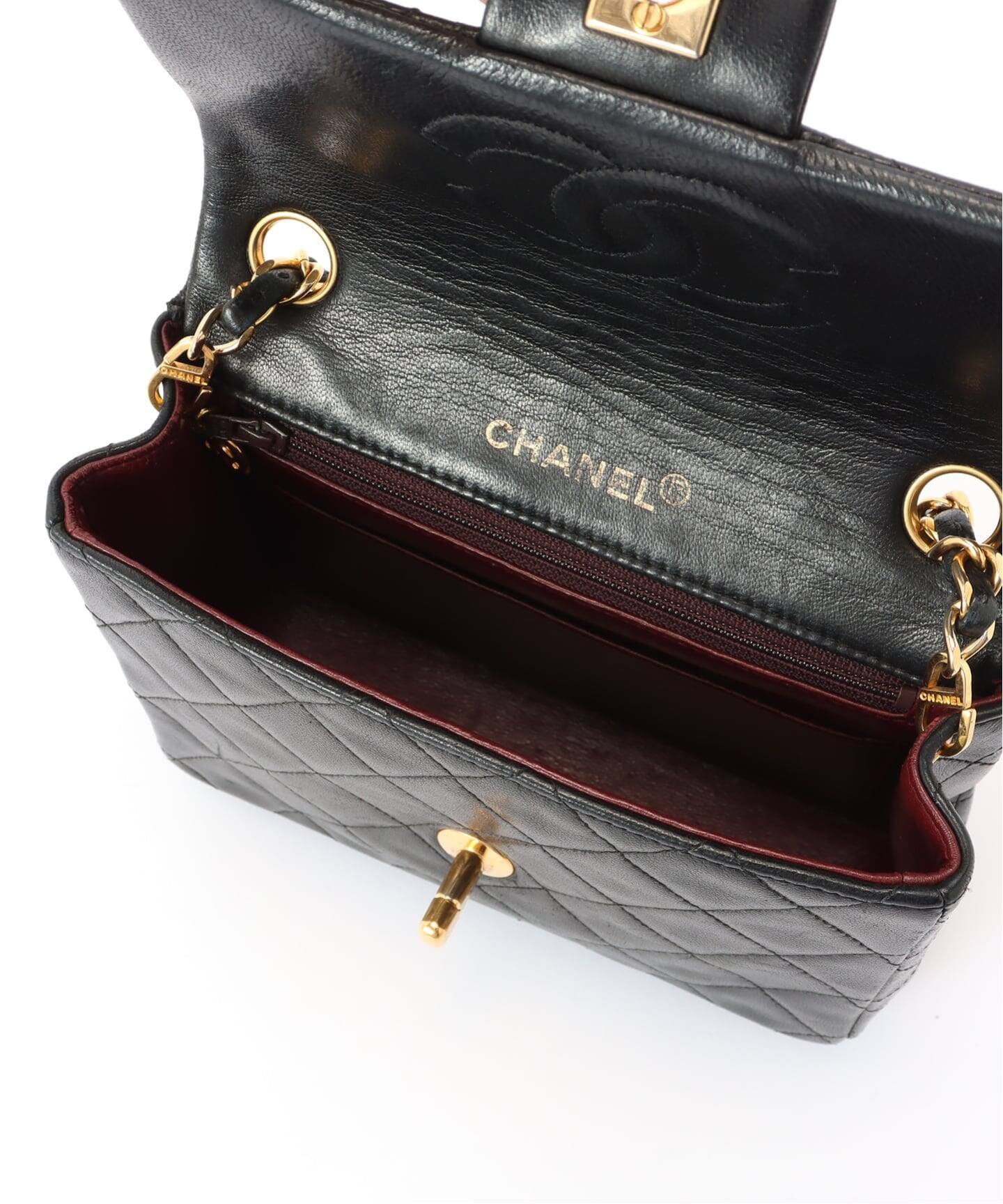 VINTAGE CHANEL/シャネル】 Matelasse チェーンショルダーバッグ 17