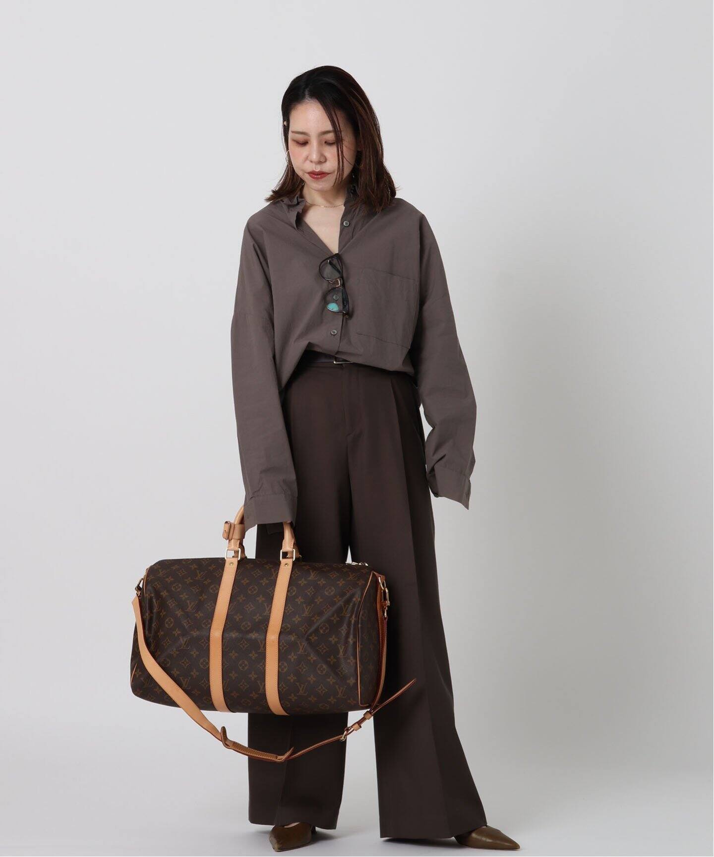 VINTAGE LOUIS VUITTON/ルイ ヴィトン】Keepall bandouliere 45 