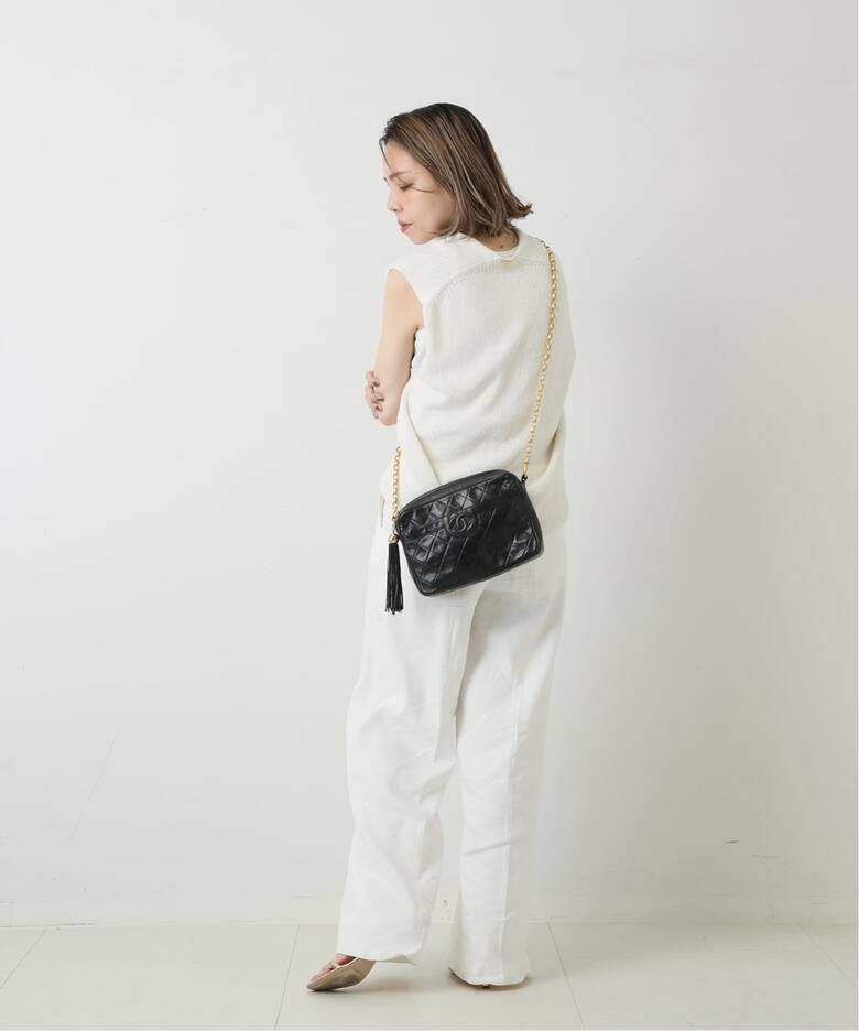 VINTAGE CHANEL/シャネル】 Matelasse チェーンショルダーバッグ 23 