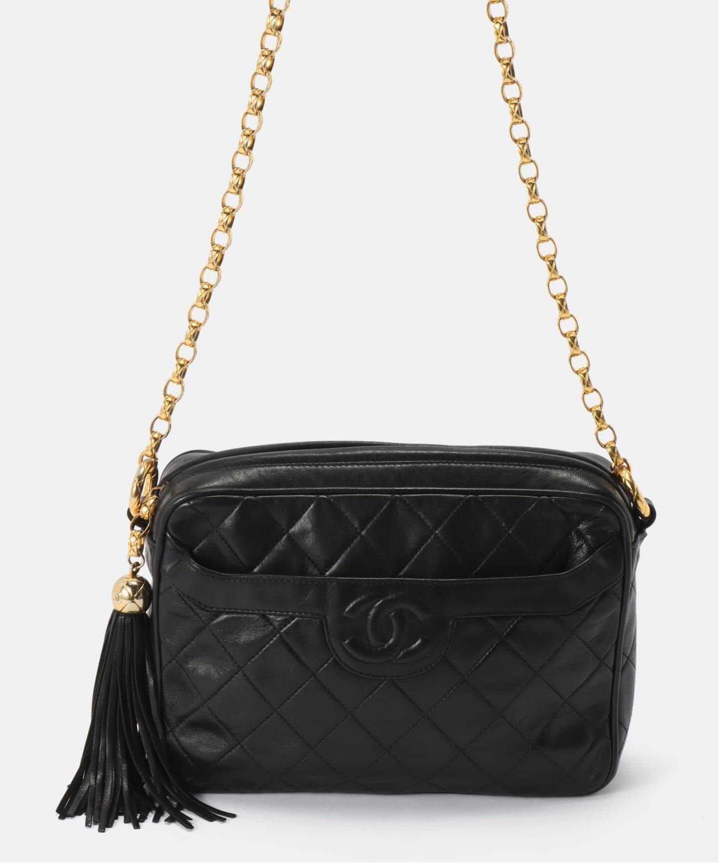 VINTAGE CHANEL/シャネル】 Matelasse チェーンショルダーバッグ 23