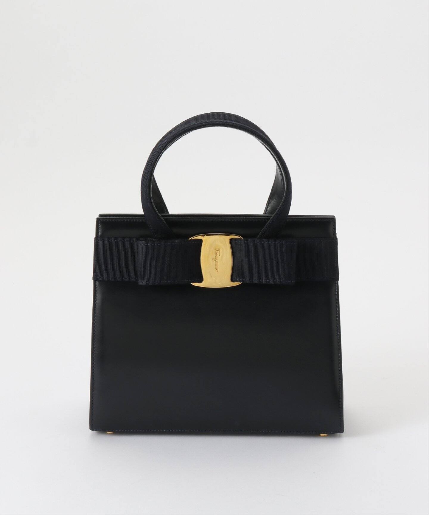 VINTAGE FERRAGAMO/フェラガモ】Vara ハンドバッグ（ハンドバッグ 