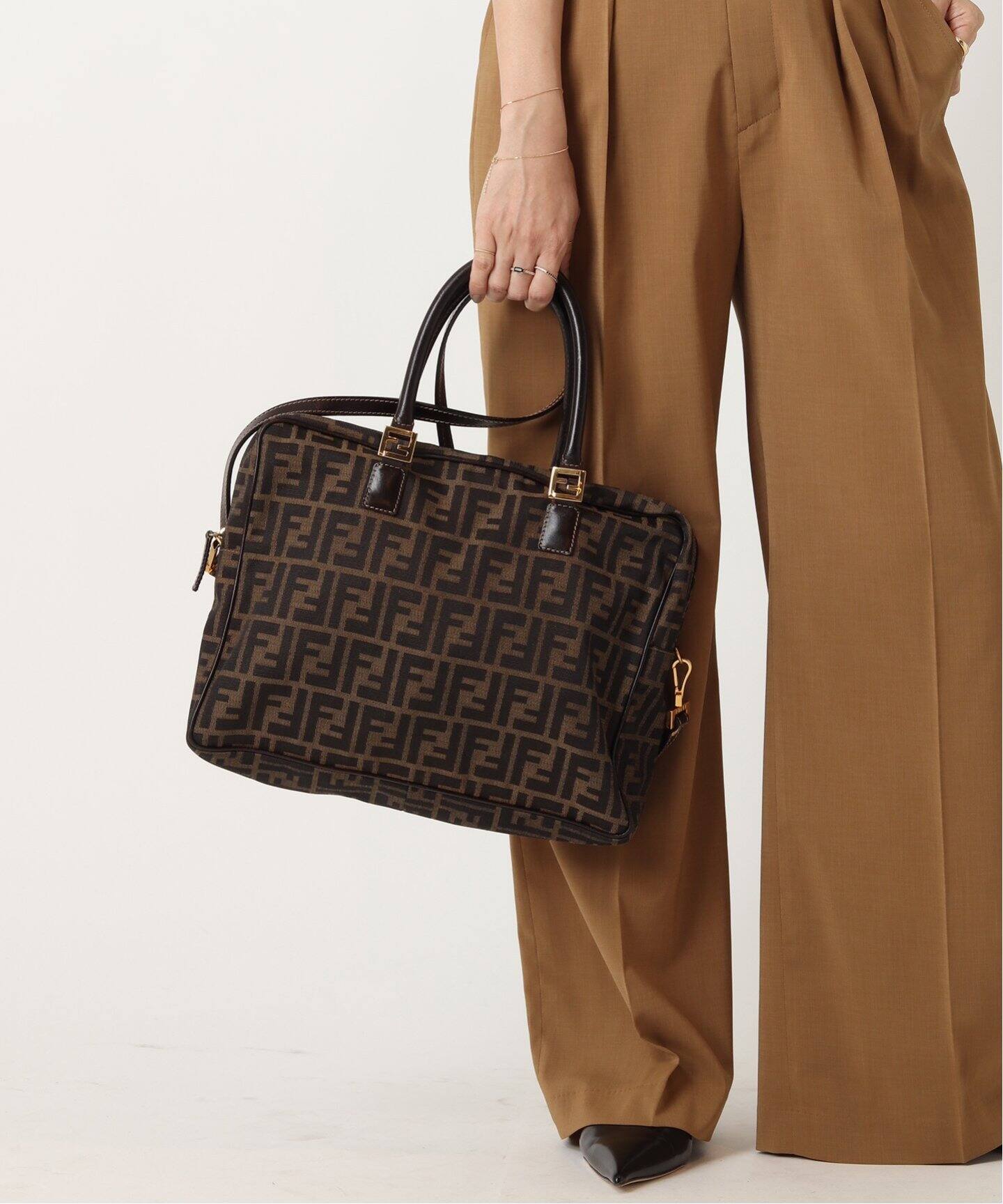 VINTAGE FENDI/フェンディ】Zucca 2wayバッグ（ショルダーバッグ