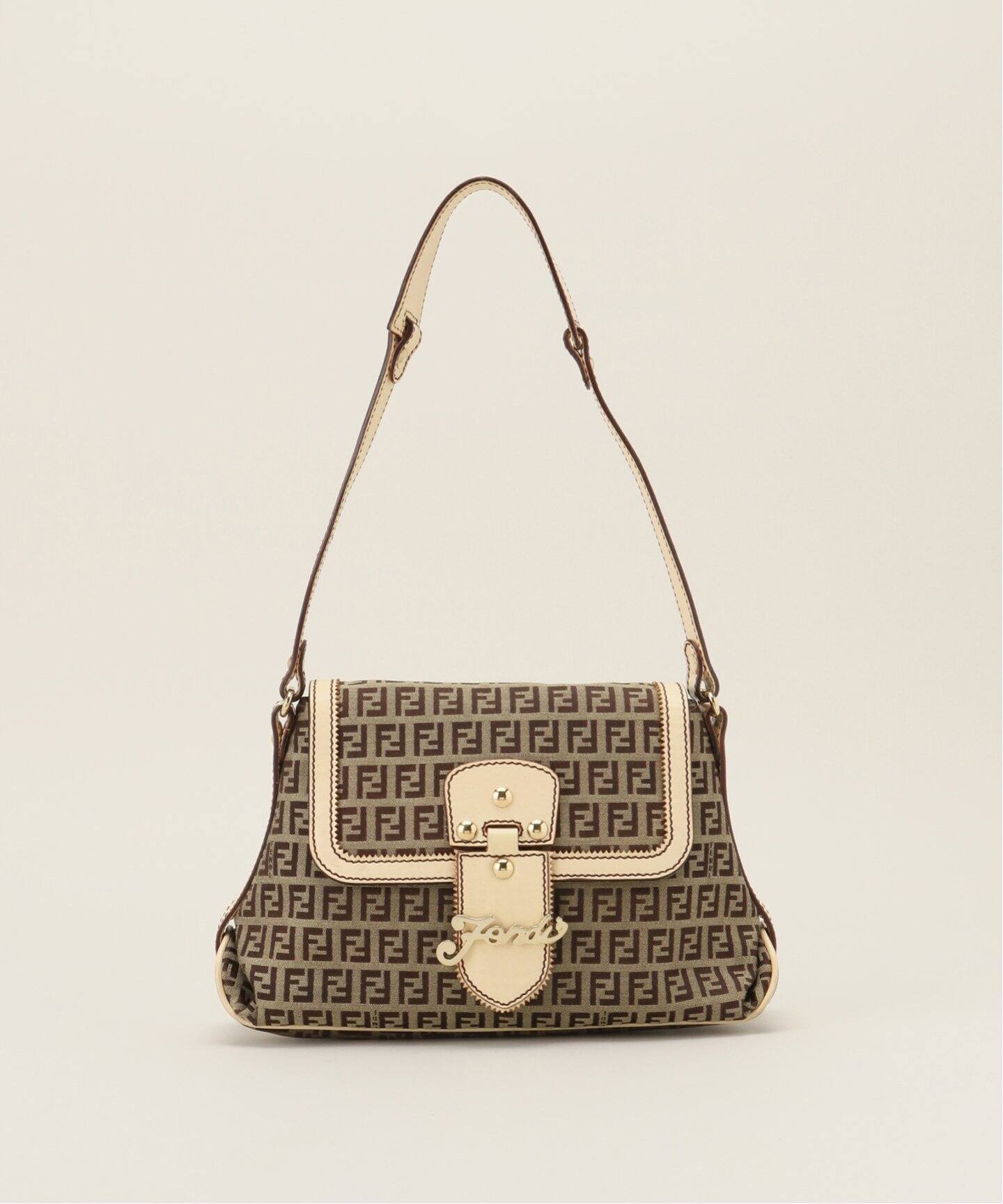 VINTAGE FENDI/フェンディ】Zucchino ショルダーバッグ（ショルダー  