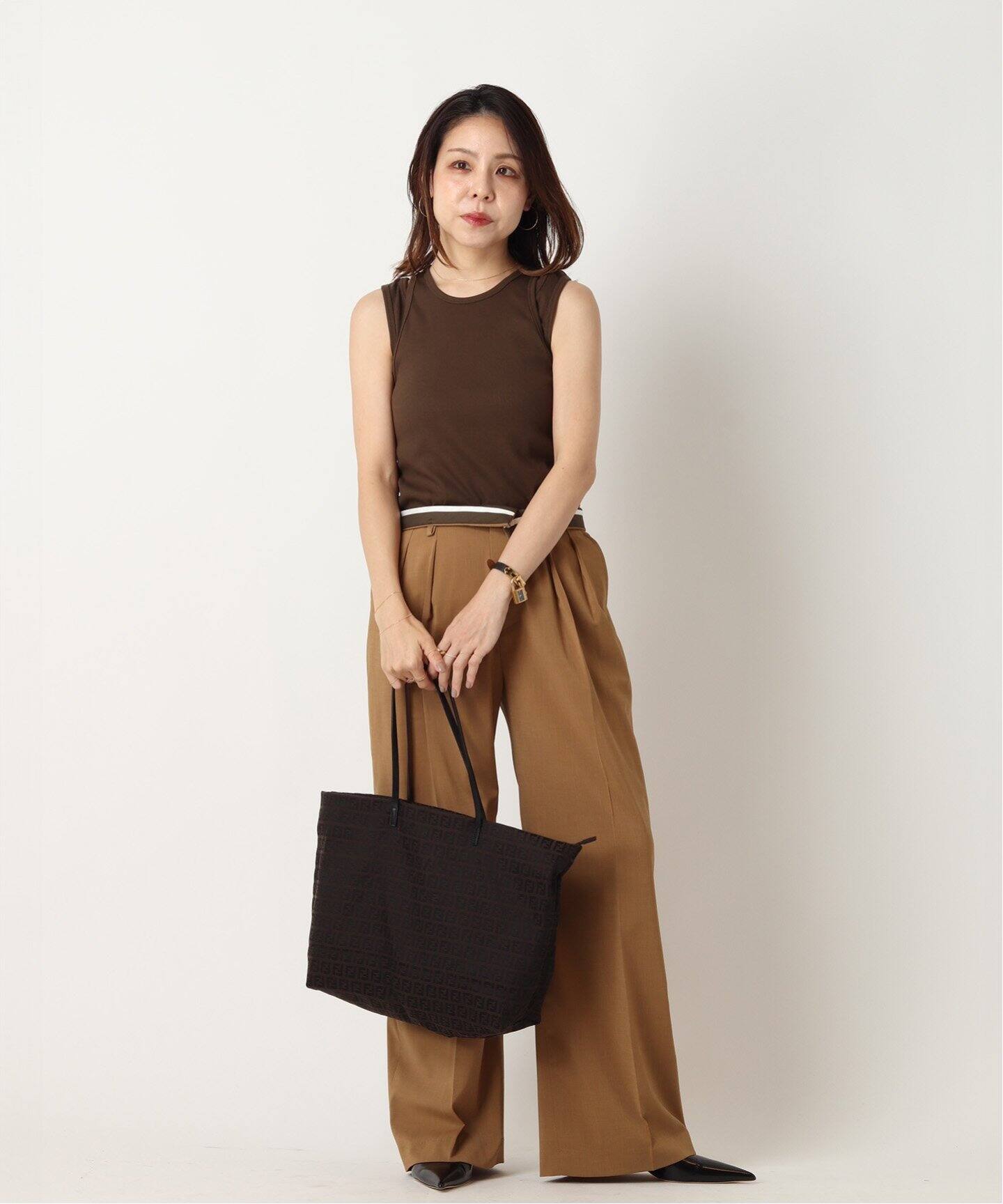 VINTAGE FENDI/フェンディ】Zucchino トートバッグ（トートバッグ 