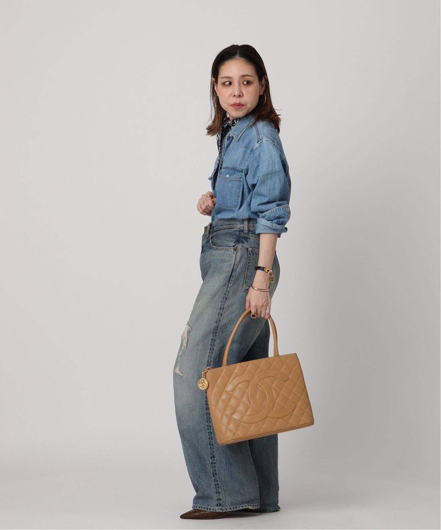 VINTAGE CHANEL/シャネル】Revival tote（トートバッグ）｜DECOUVERTE 